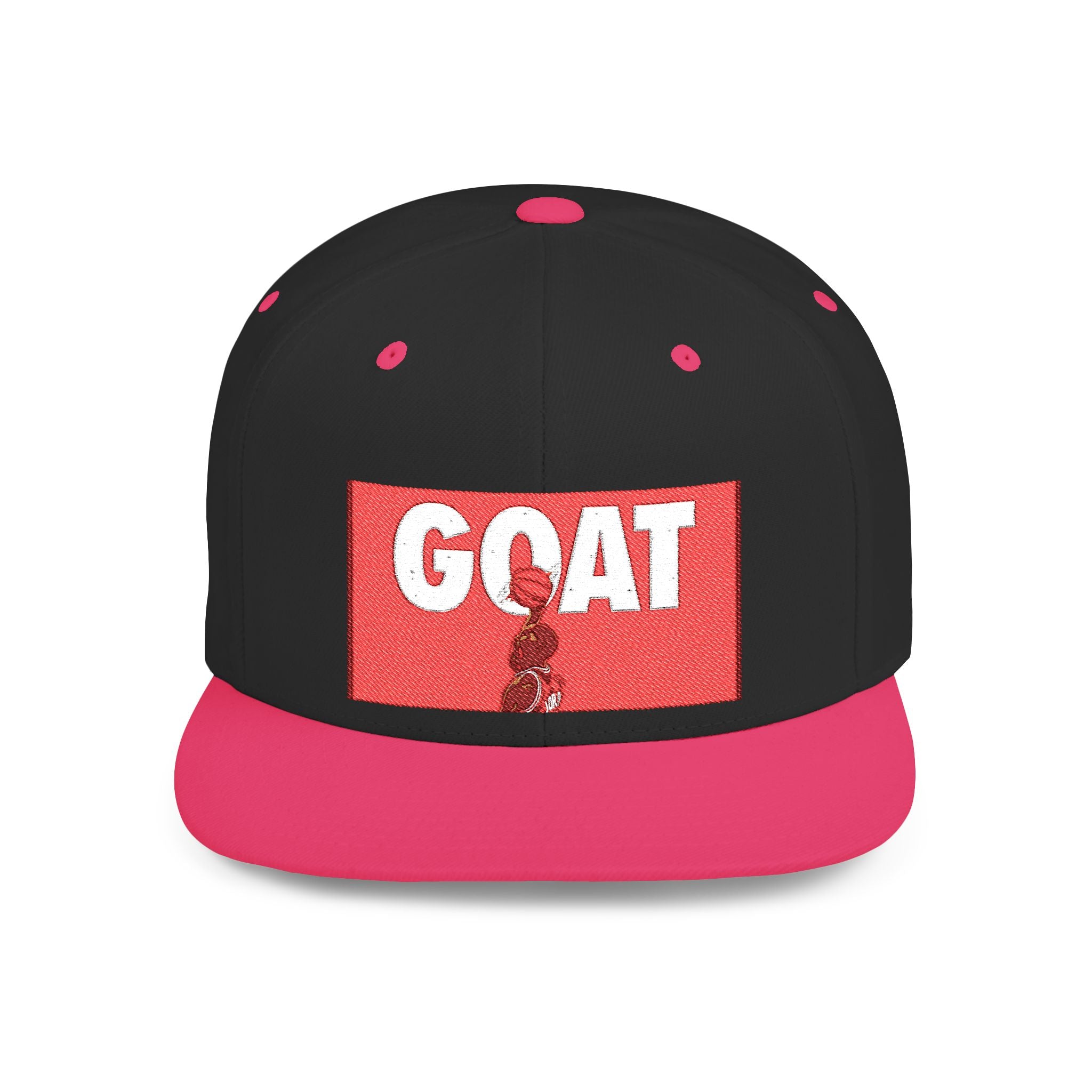 Copy of Flat Bill Snapback Hat — Retro Dance Crew Graphic Cap