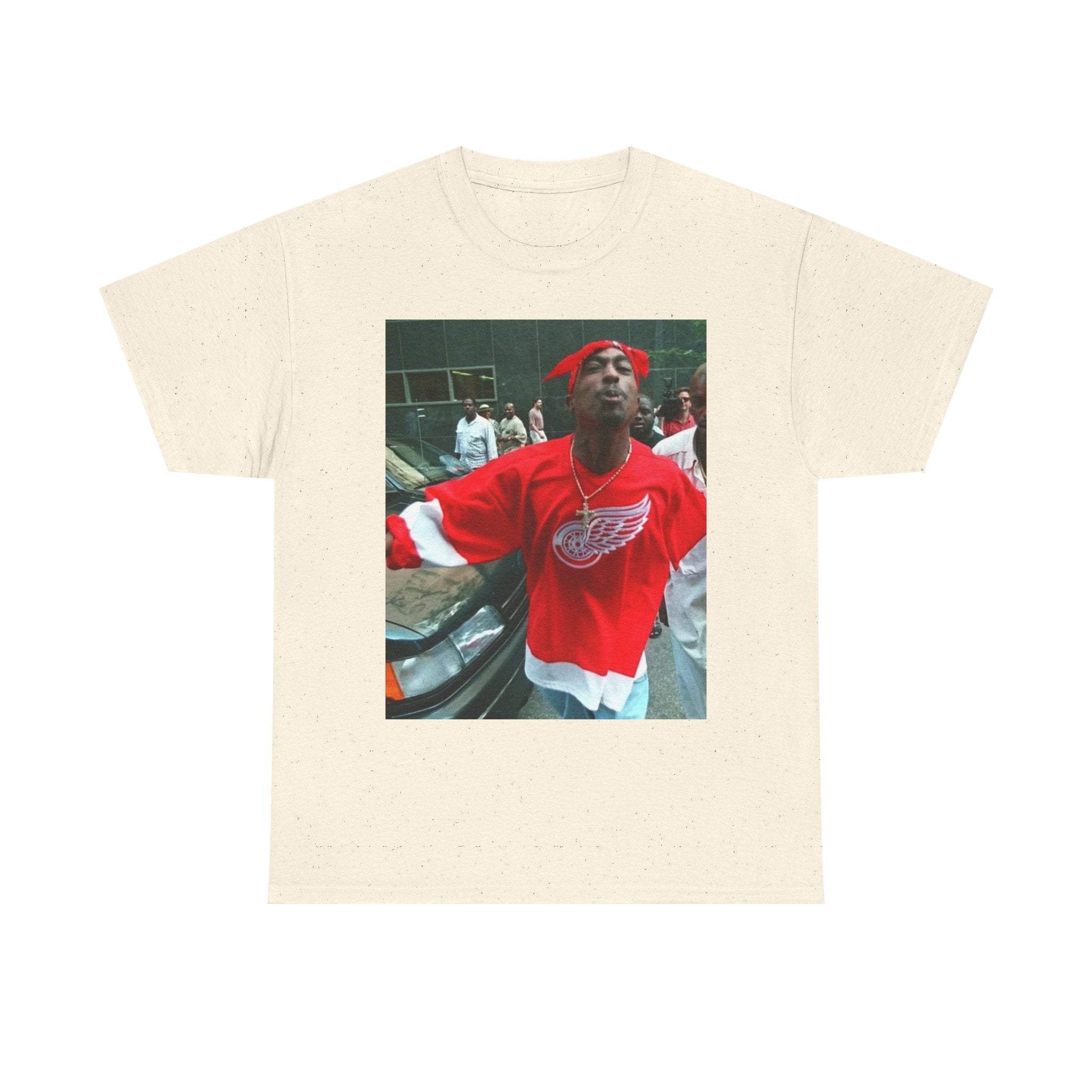 Graphic Tee — Retro Street Photo Print T-Shirt