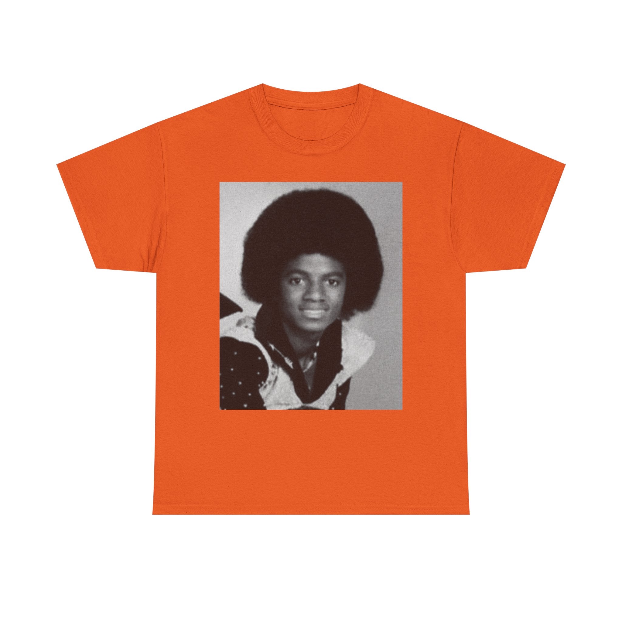 Graphic Tee — Retro Portrait Front with Black Power Fist Back