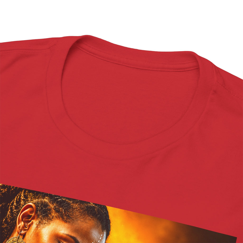 Afrocentric Braiding Tee – "This Is Not A Phase" Empowerment Graphic T-Shirt
