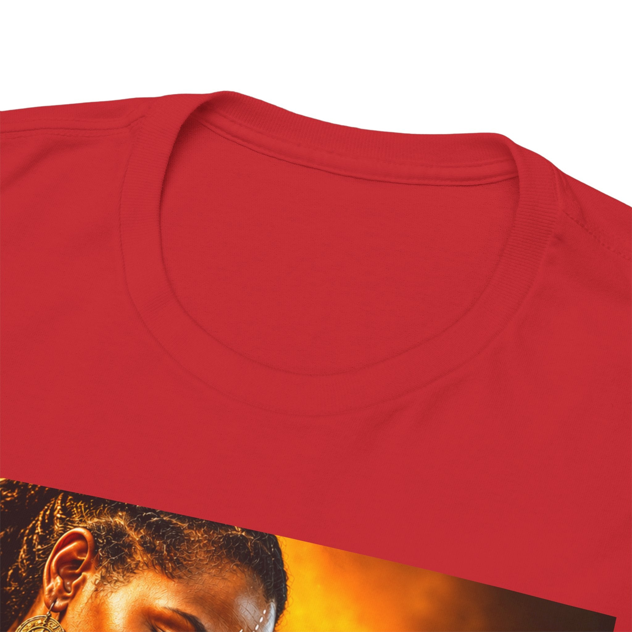 Afrocentric Braiding Tee – "This Is Not A Phase" Empowerment Graphic T-Shirt