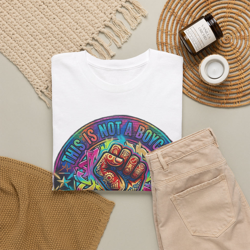 Fist of Strength Graphic Tee — “This Is Not A Boycott, This Is A Wealth Transfer”