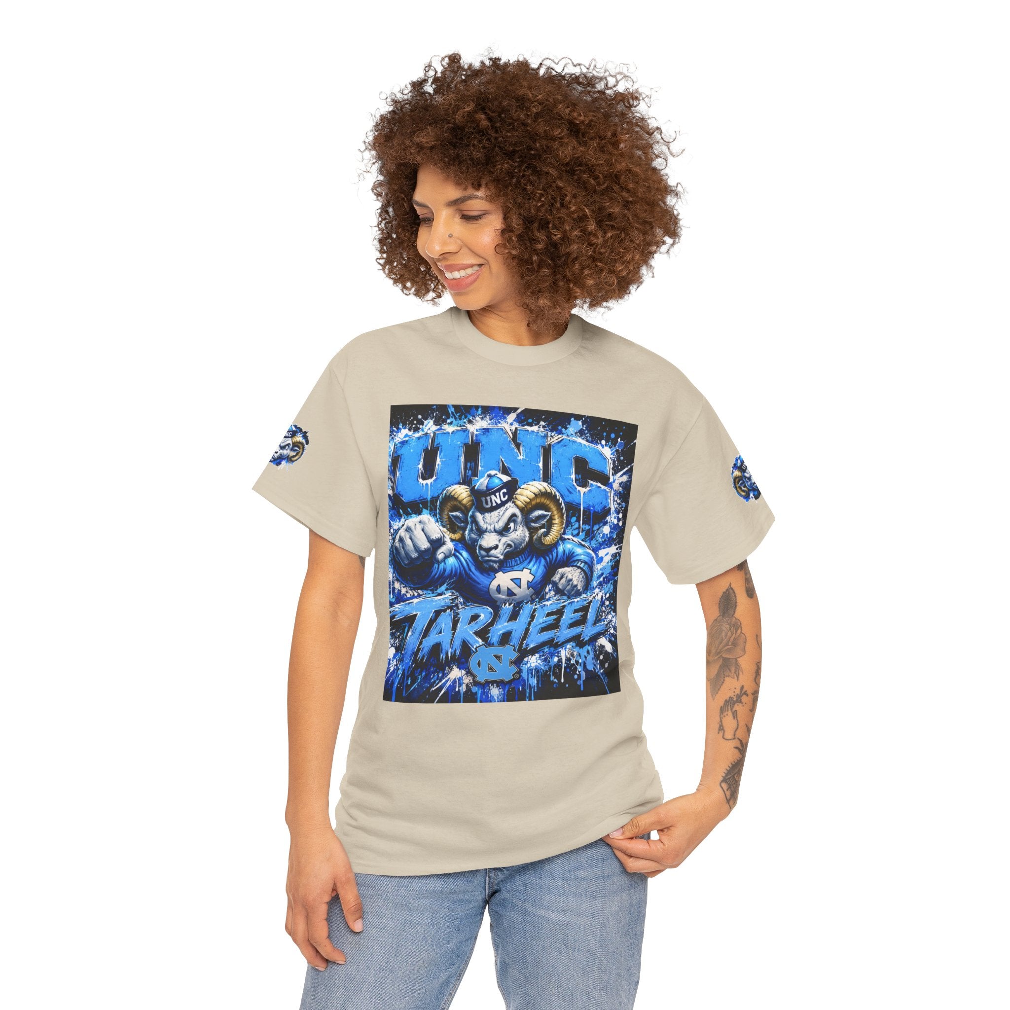 UNC Tar Heel Ram Graphic Tee — Collegiate North Carolina T-Shirt
