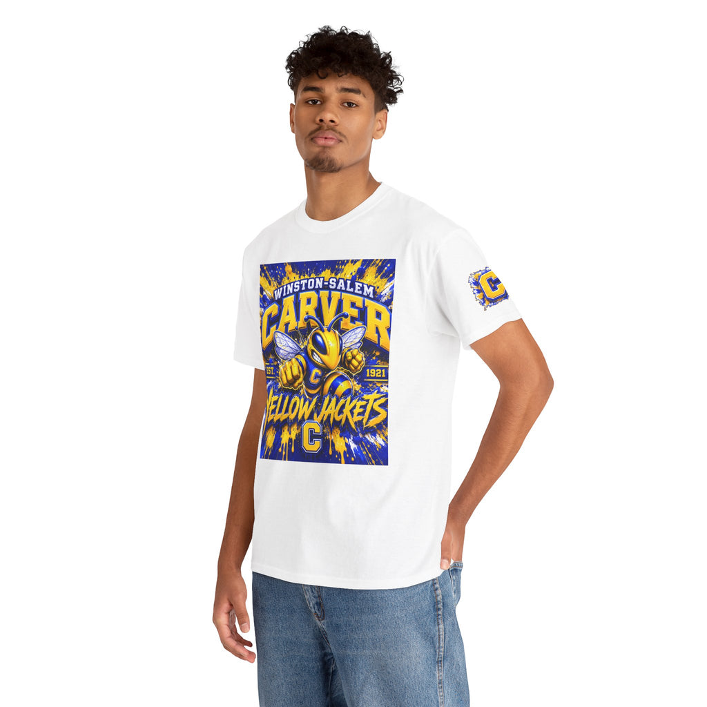 Carver Yellow Jackets T-Shirt — Winston-Salem High School Mascot Tee