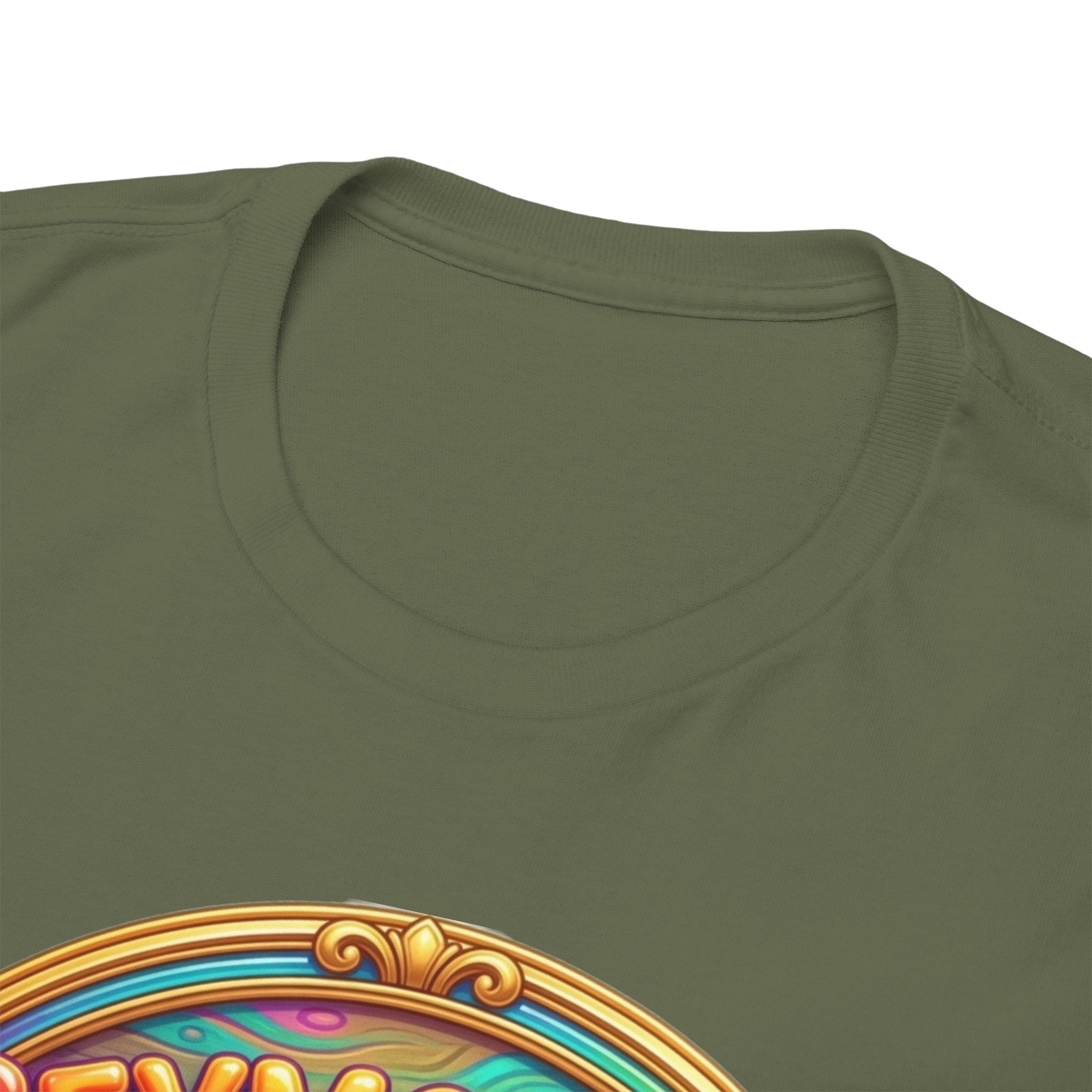 Caribbean BBQ & Seafood Tee — “Seymour’s” Vibrant Island Food Graphic T-Shirt