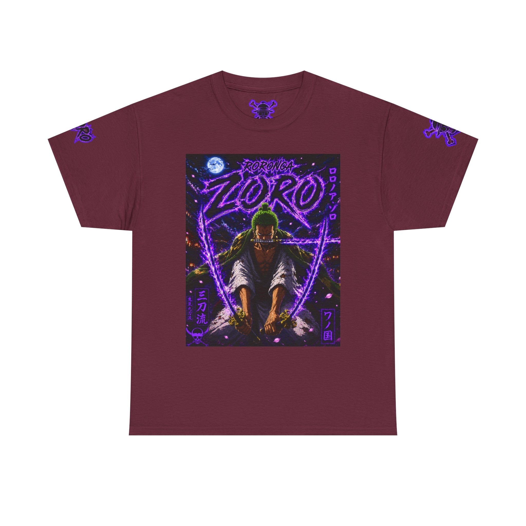 Zoro Neon Samurai T‑Shirt