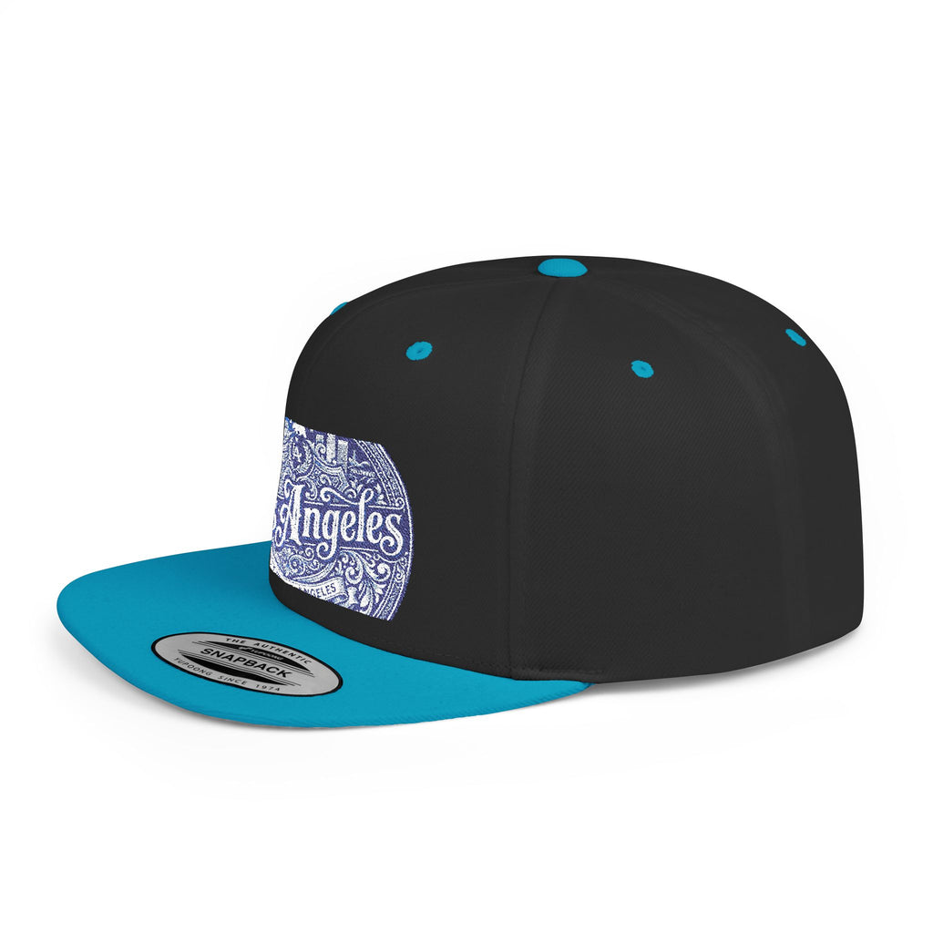 Los Angeles Paisley Flat Bill Snapback Hat