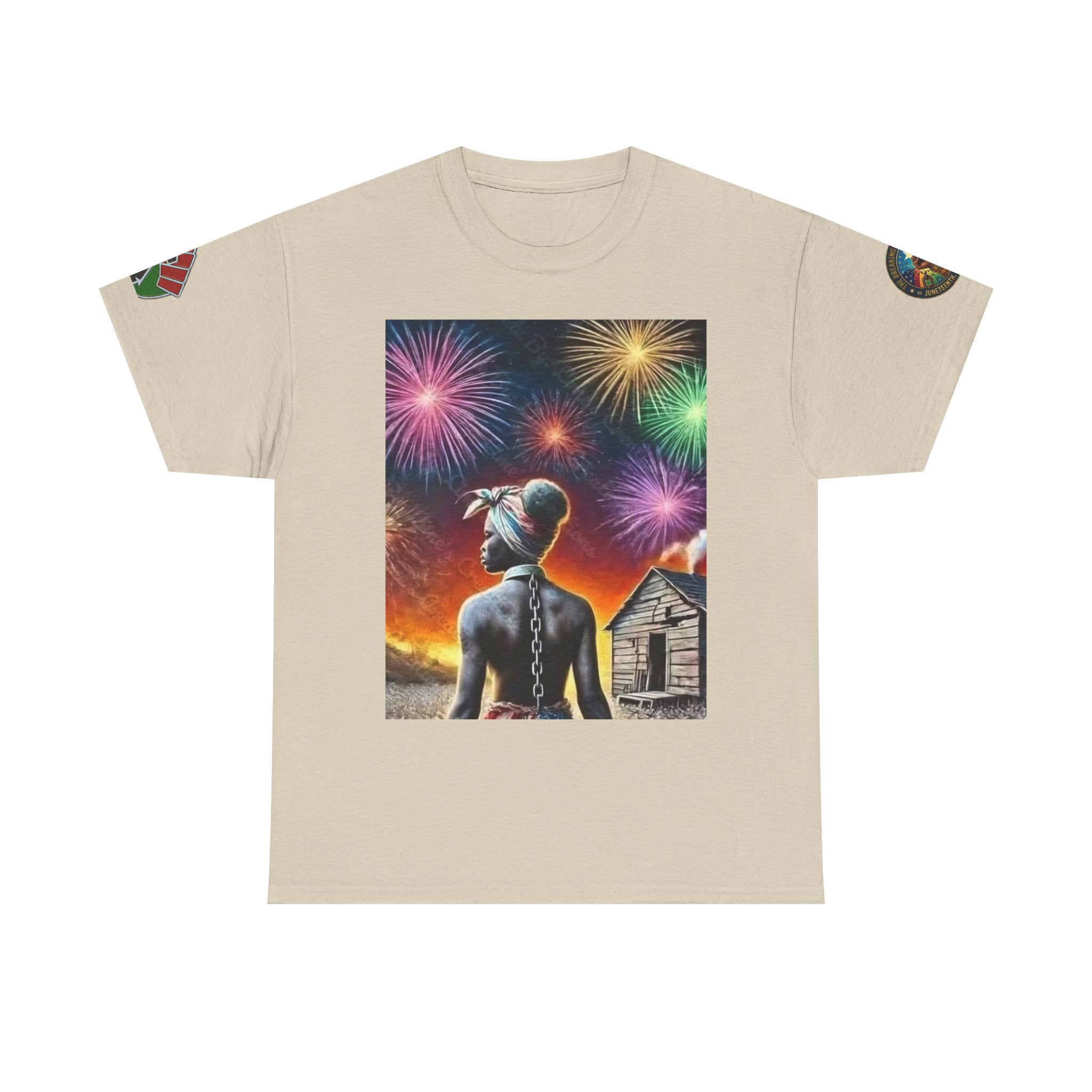 Freedom Isn’t Free Tee — Patriotic Fireworks Soldier Graphic T-Shirt