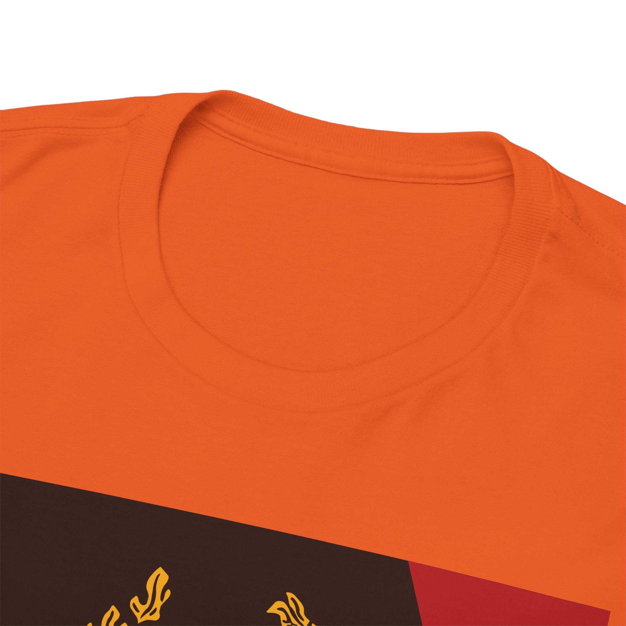 Laurel Trident Tee — Vintage Gold Emblem Graphic T-Shirt