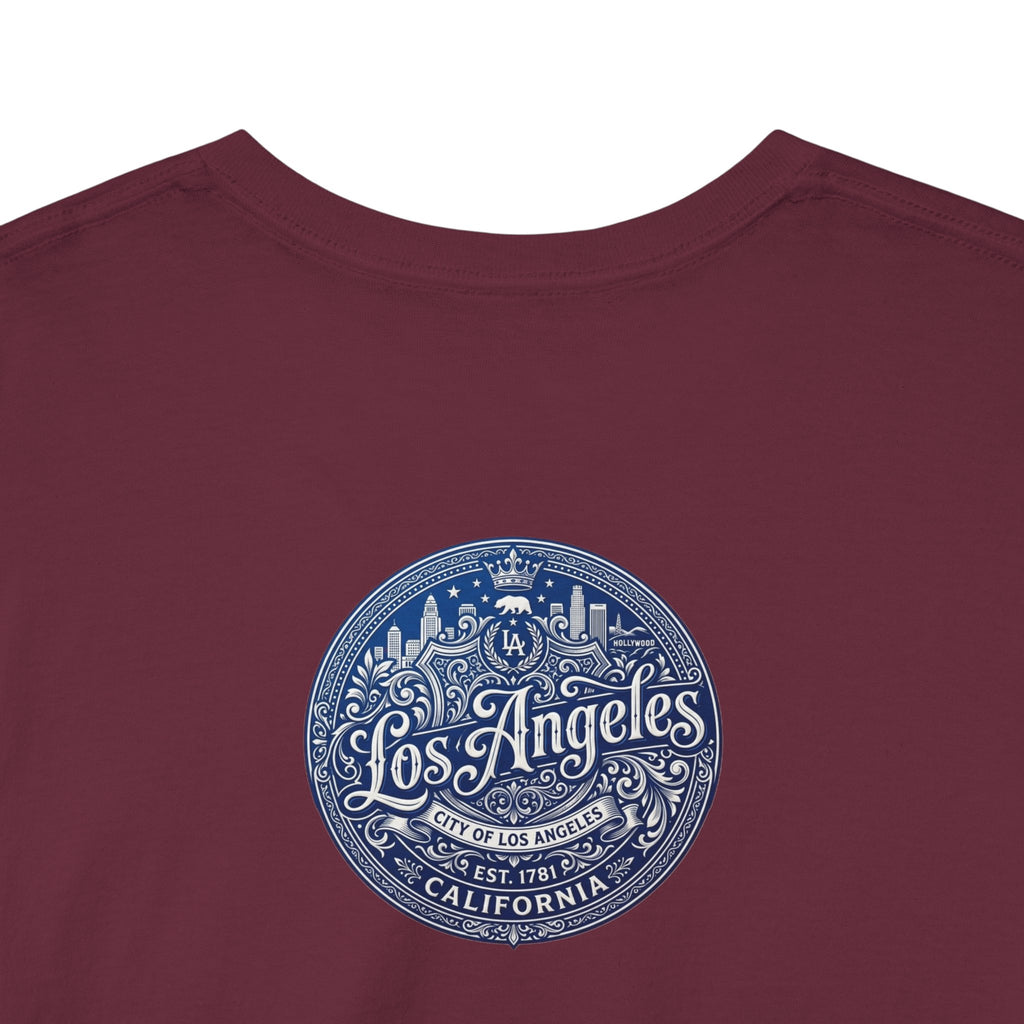 Iconic Rap Legend Photo Tee — Los Angeles Cap Graphic