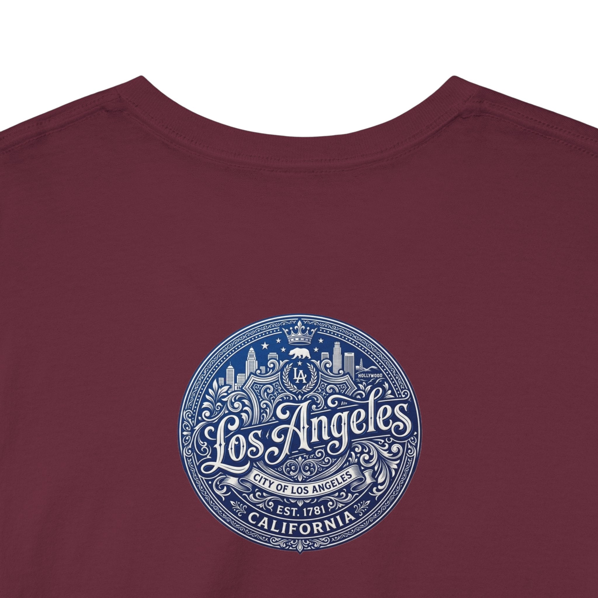 Iconic Rap Legend Photo Tee — Los Angeles Cap Graphic