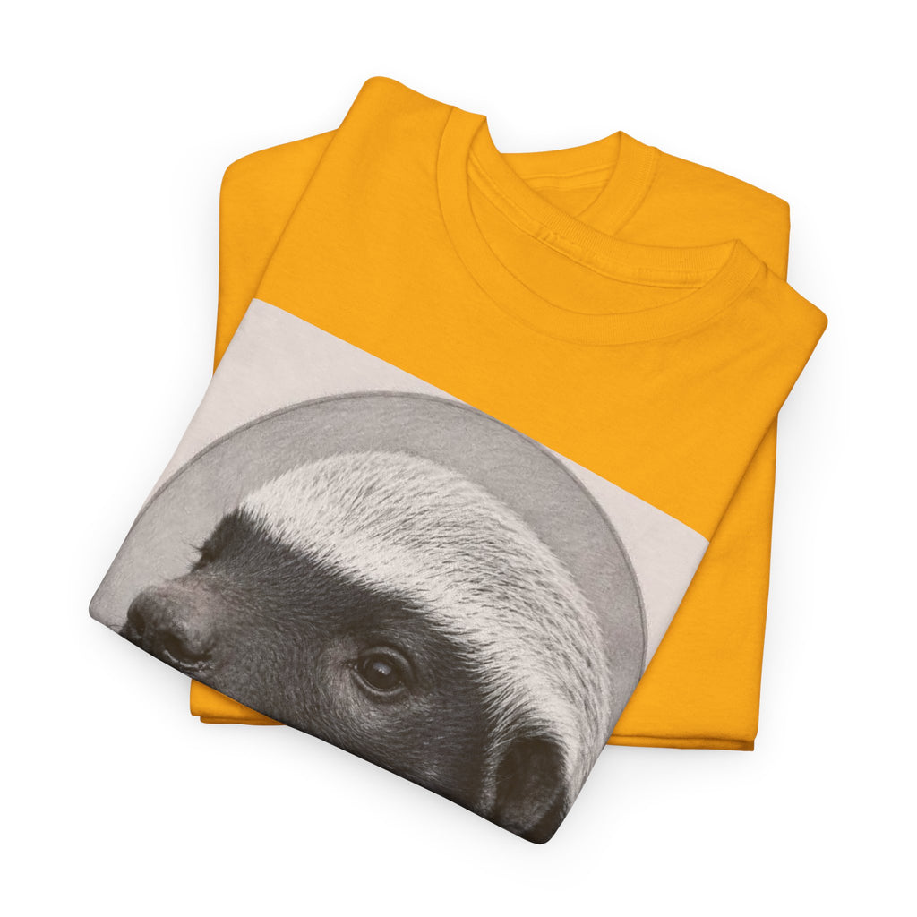 Badger Portrait Tee — "Which One of Y’all MF Said Something About a Home?" Graphic T‑Shirt