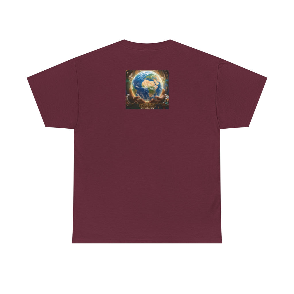 Earth Goddess T-Shirt — Vibrant Floral Nature Mother Graphic Tee