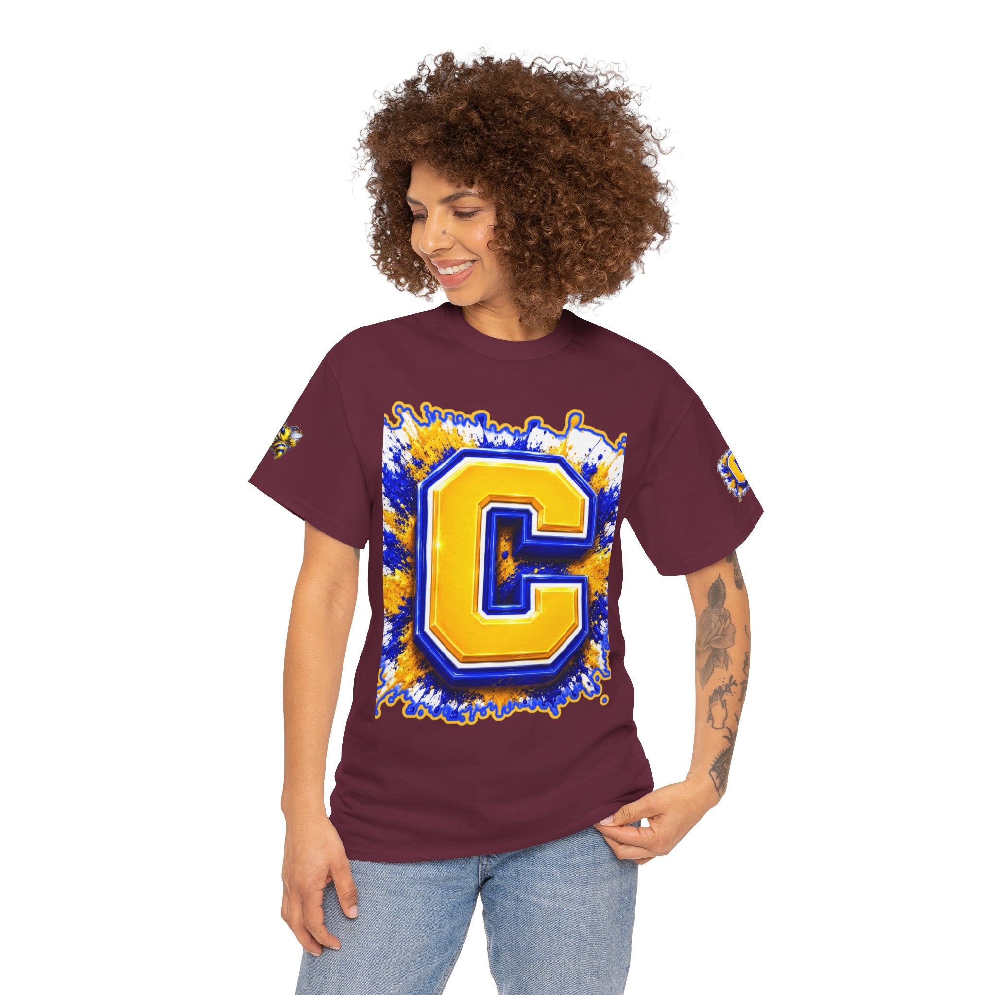 Carver Yellow Jackets Graphic T‑Shirt — Winston‑Salem School Spirit Tee