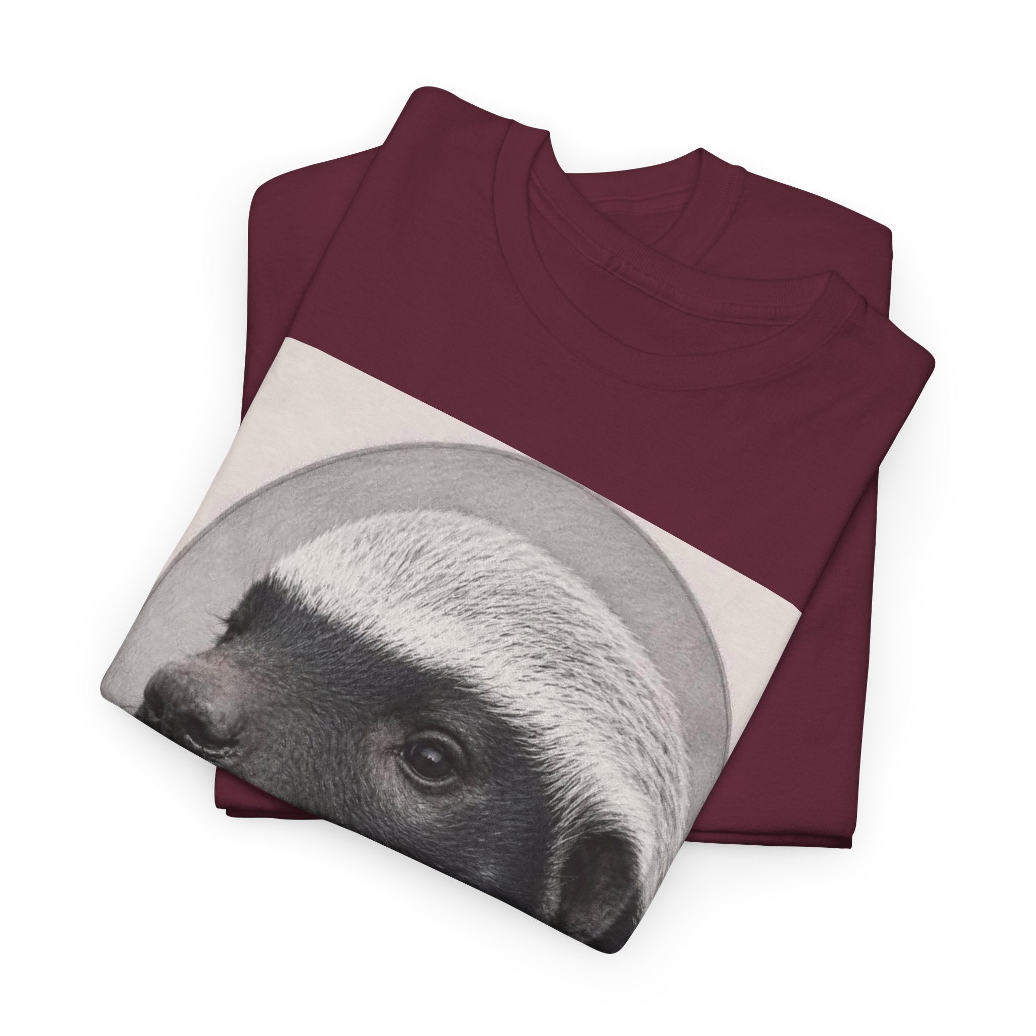 Badger Portrait Tee — "Which One of Y’all MF Said Something About a Home?" Graphic T‑Shirt