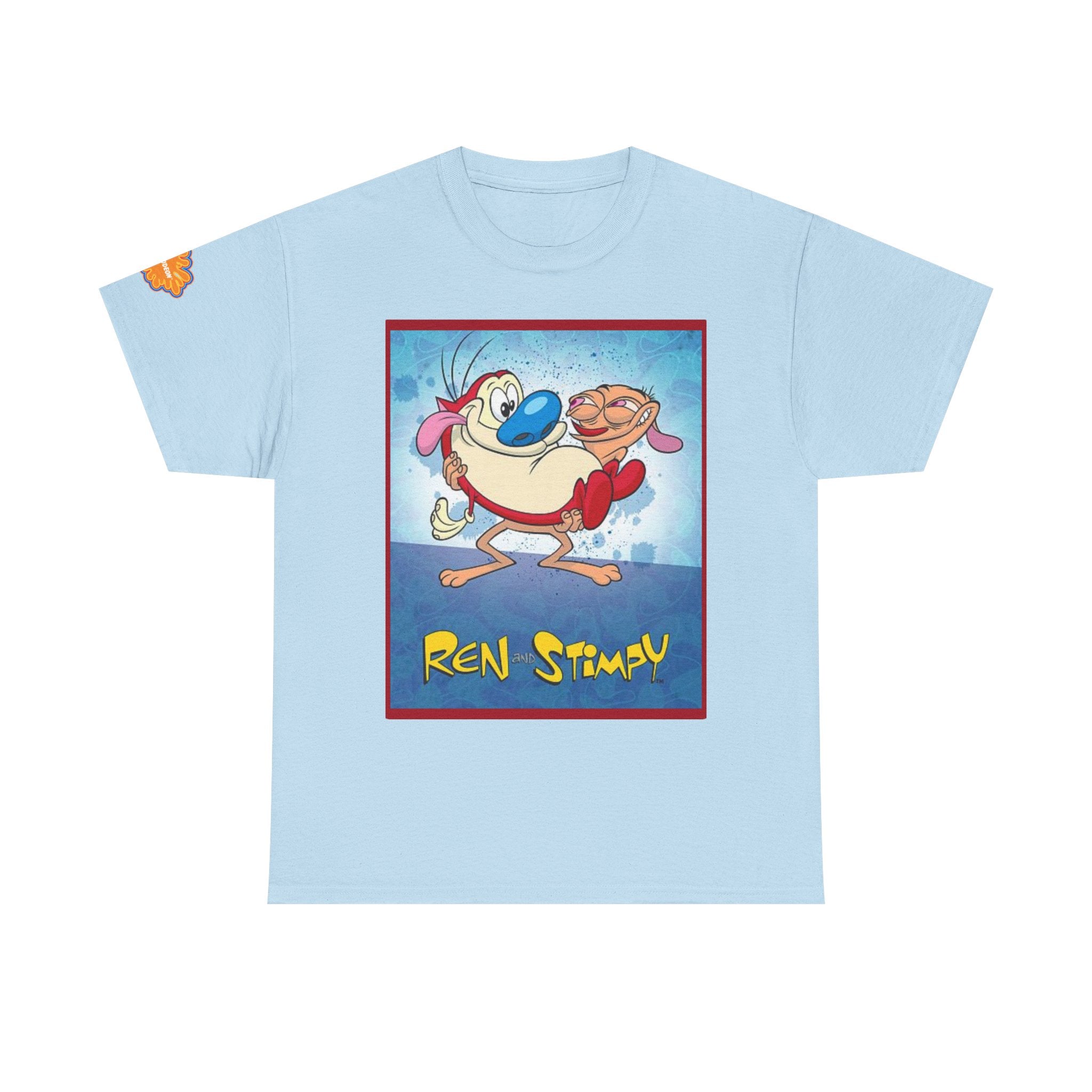 Ren & Stimpy Graphic Tee — Retro Nickelodeon Cartoon T-Shirt