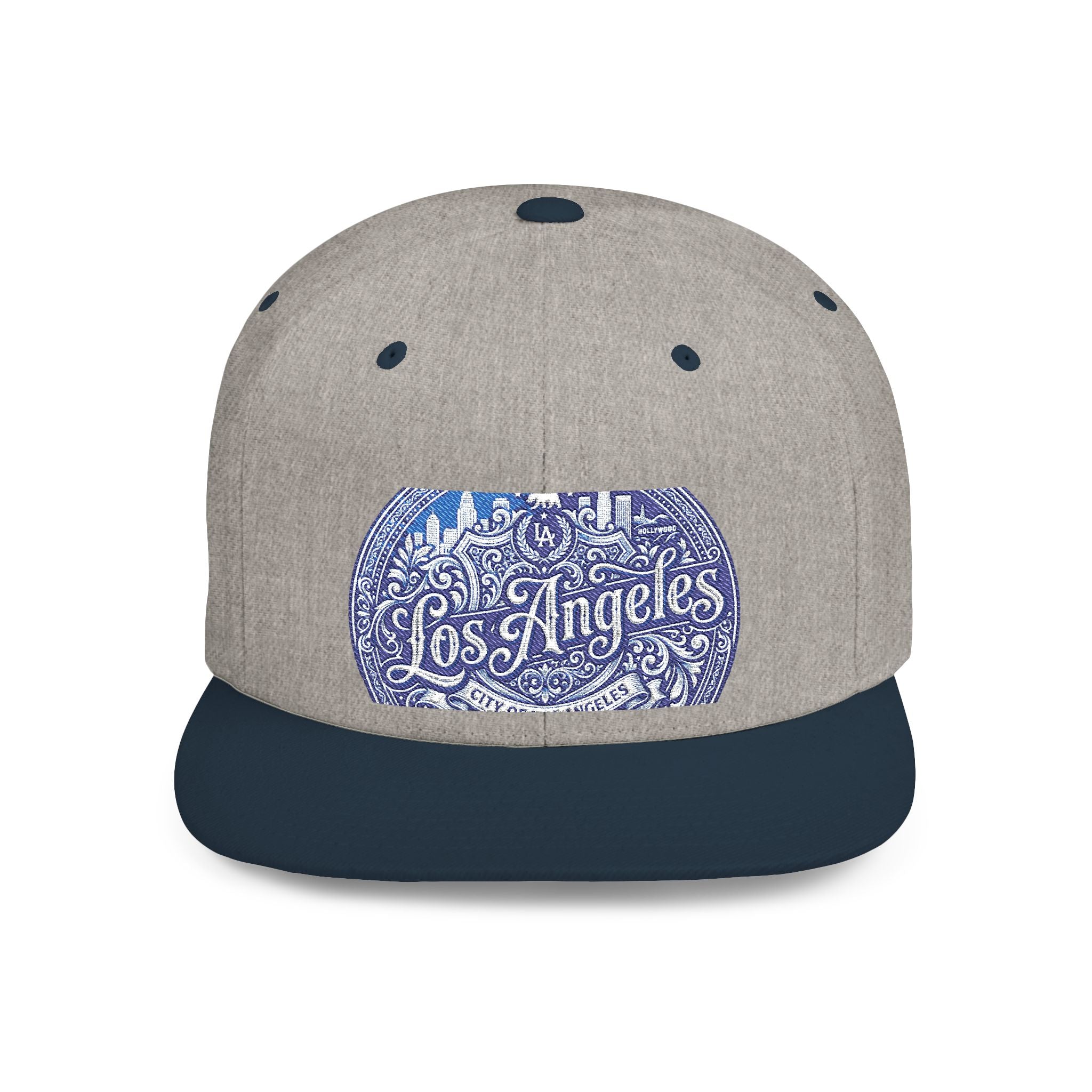 Los Angeles Paisley Flat Bill Snapback Hat