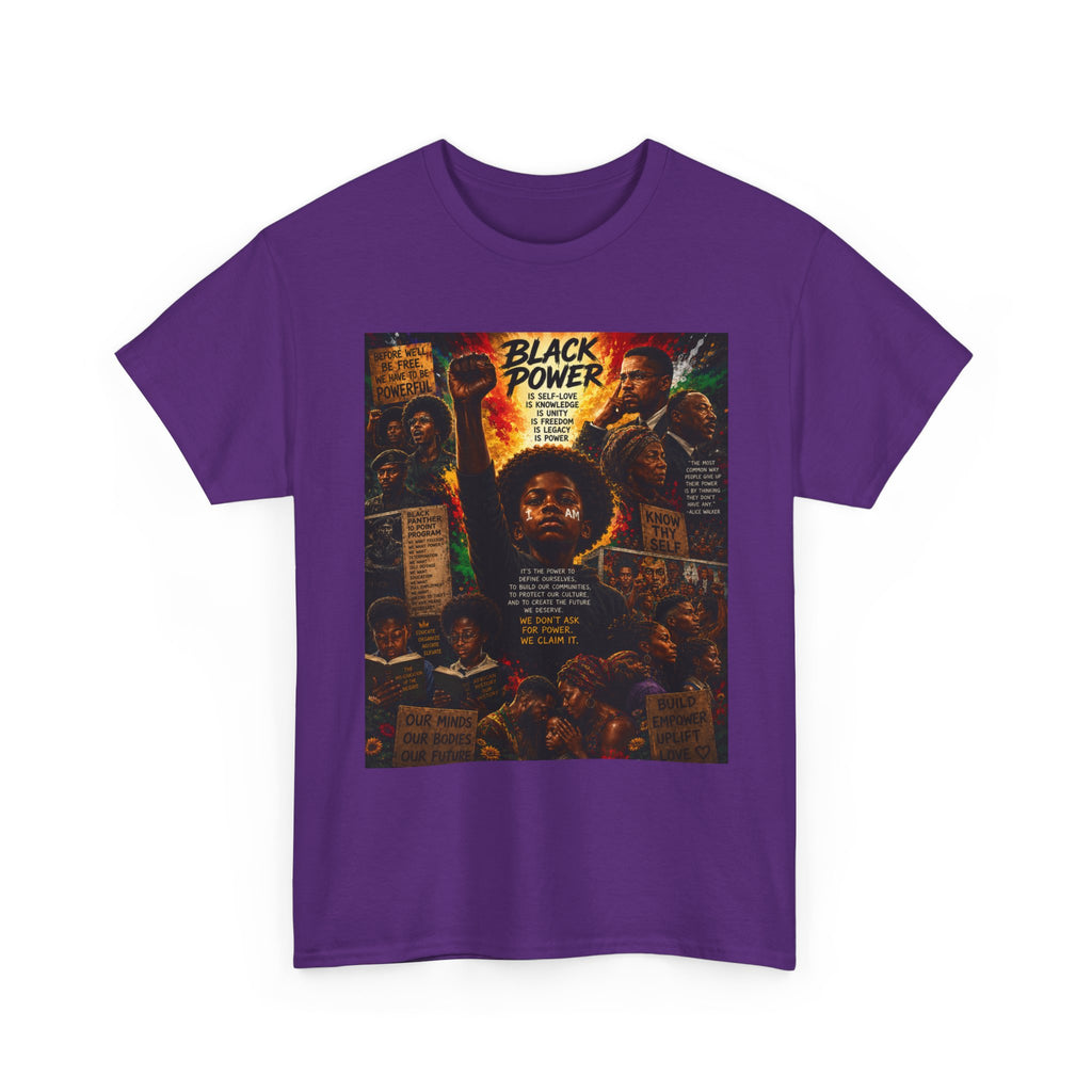 Black Power T‑Shirt — 'This Is Not A Boycott, This Is A Wealth Transfer' Protest Tee