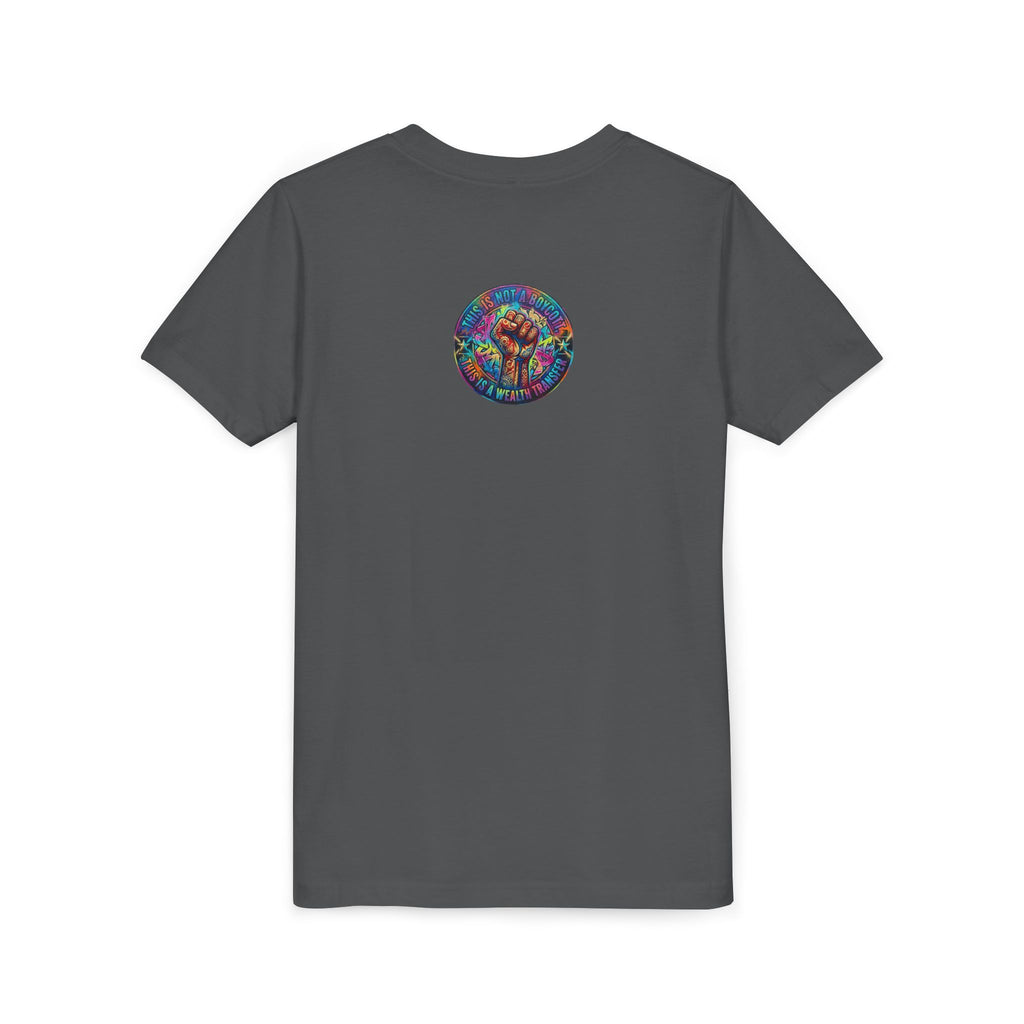 Youth Tee — “MY AVATAR MY RULES” Customizable Character Graphic