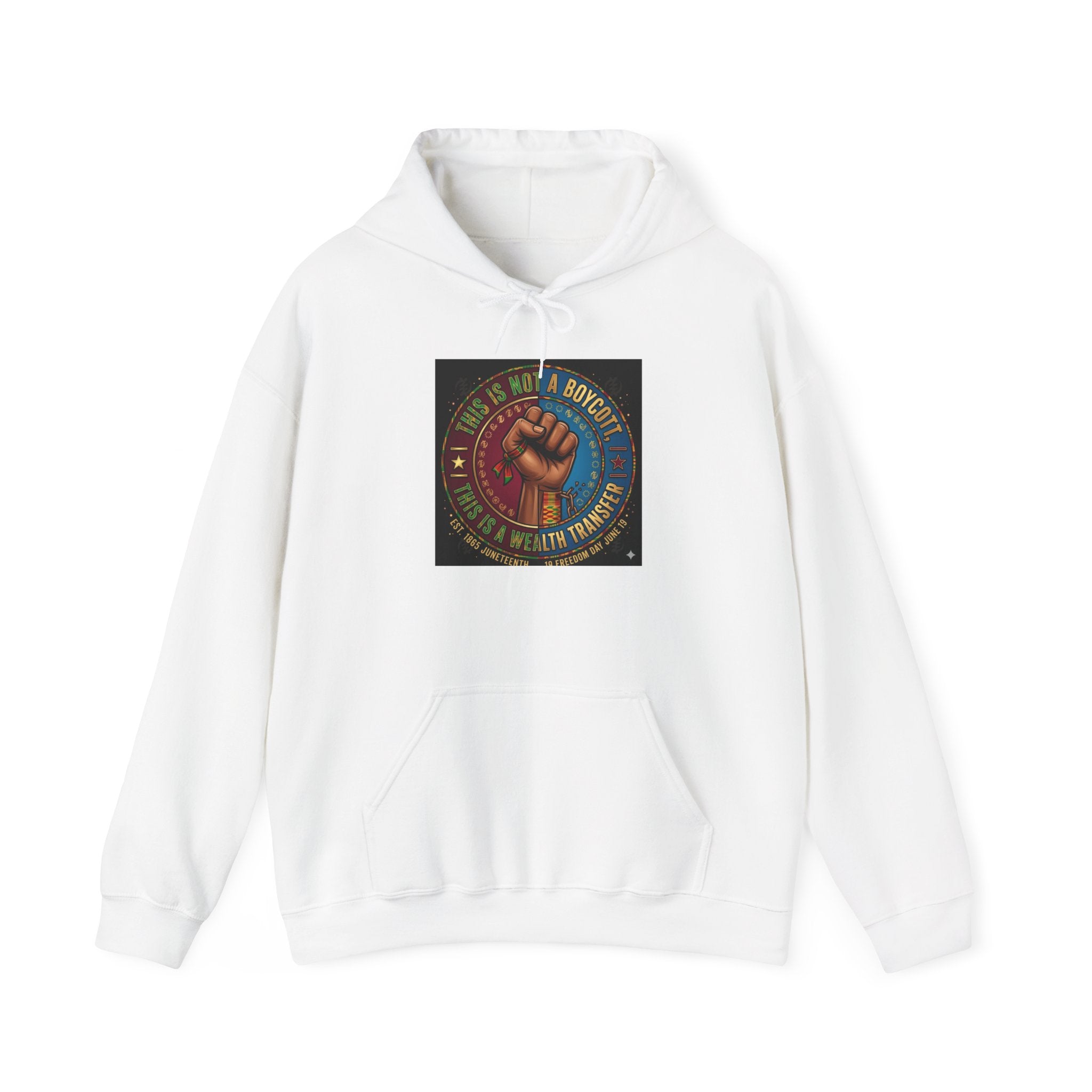 Empowered Unity Hoodie — "We Are a Movement" Fist Graphic Sweatshirt
