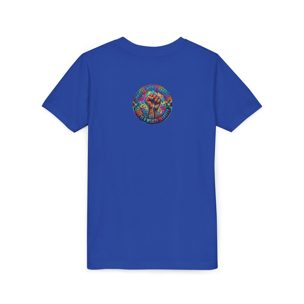 Kids Gaming Tee — Neon Rainbow Portal Gamer Shirt