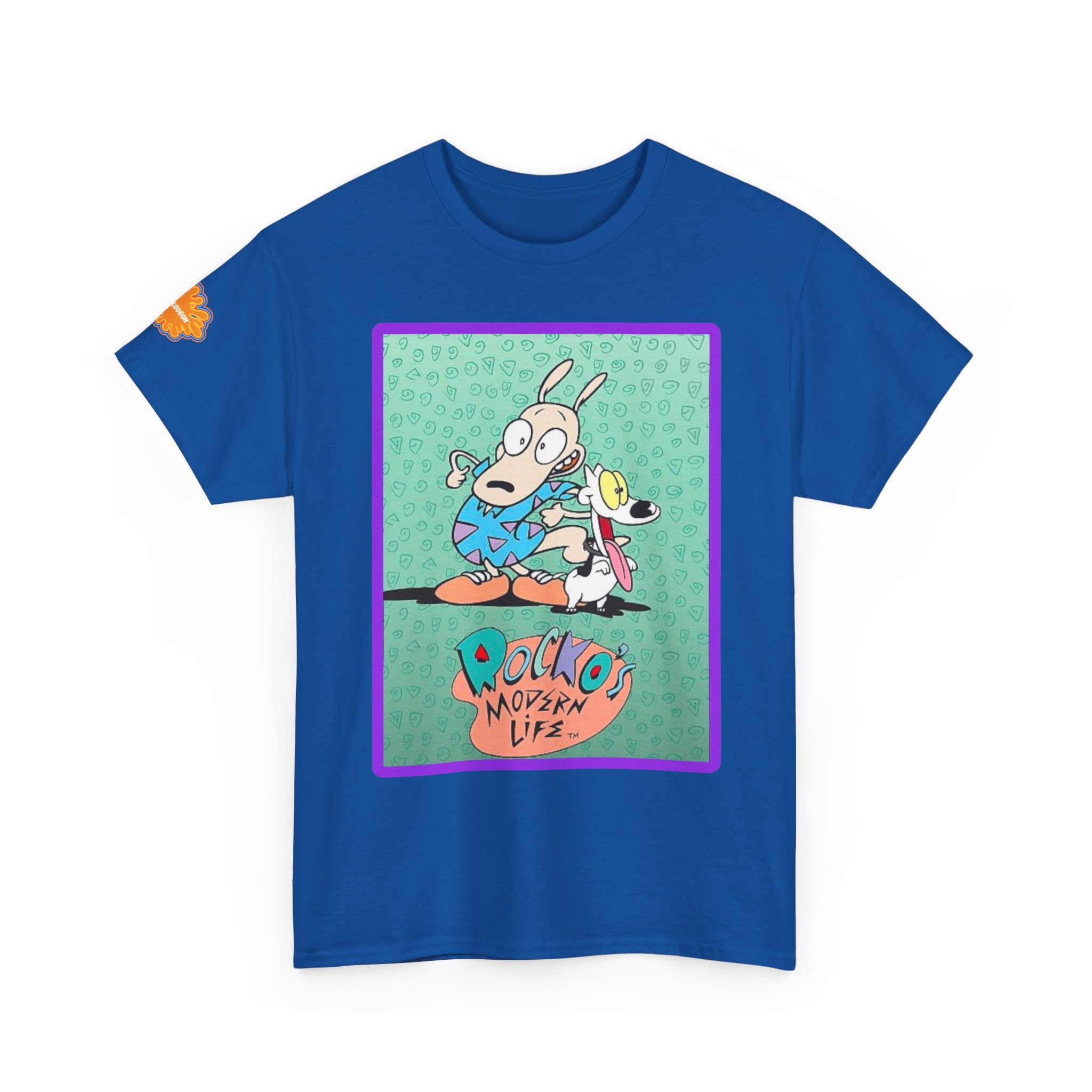 Rocko's Modern Life Cartoon Tee — Retro 90s Nicktoons Graphic T-Shirt