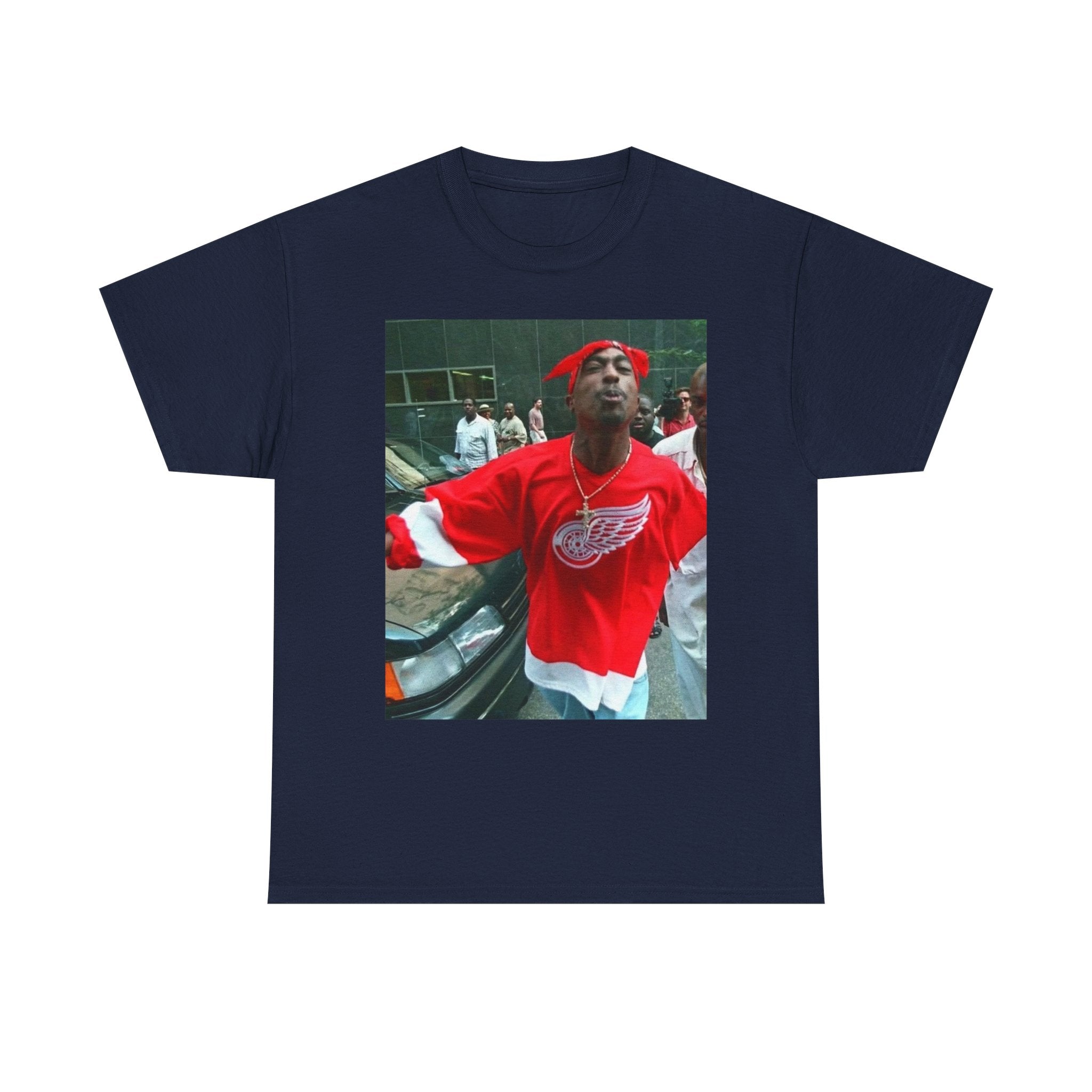 Graphic Tee — Retro Street Photo Print T-Shirt