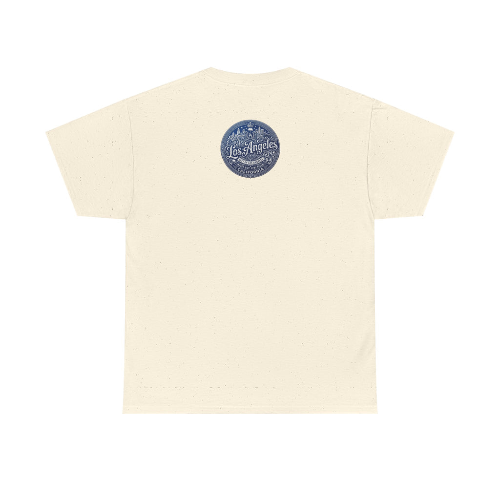 Iconic Rap Legend Photo Tee — Los Angeles Cap Graphic