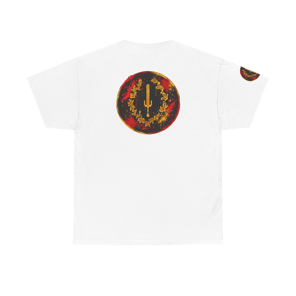 T-Shirt — Regal Afrocentric Portrait Tee (57 USA Stamp Design)