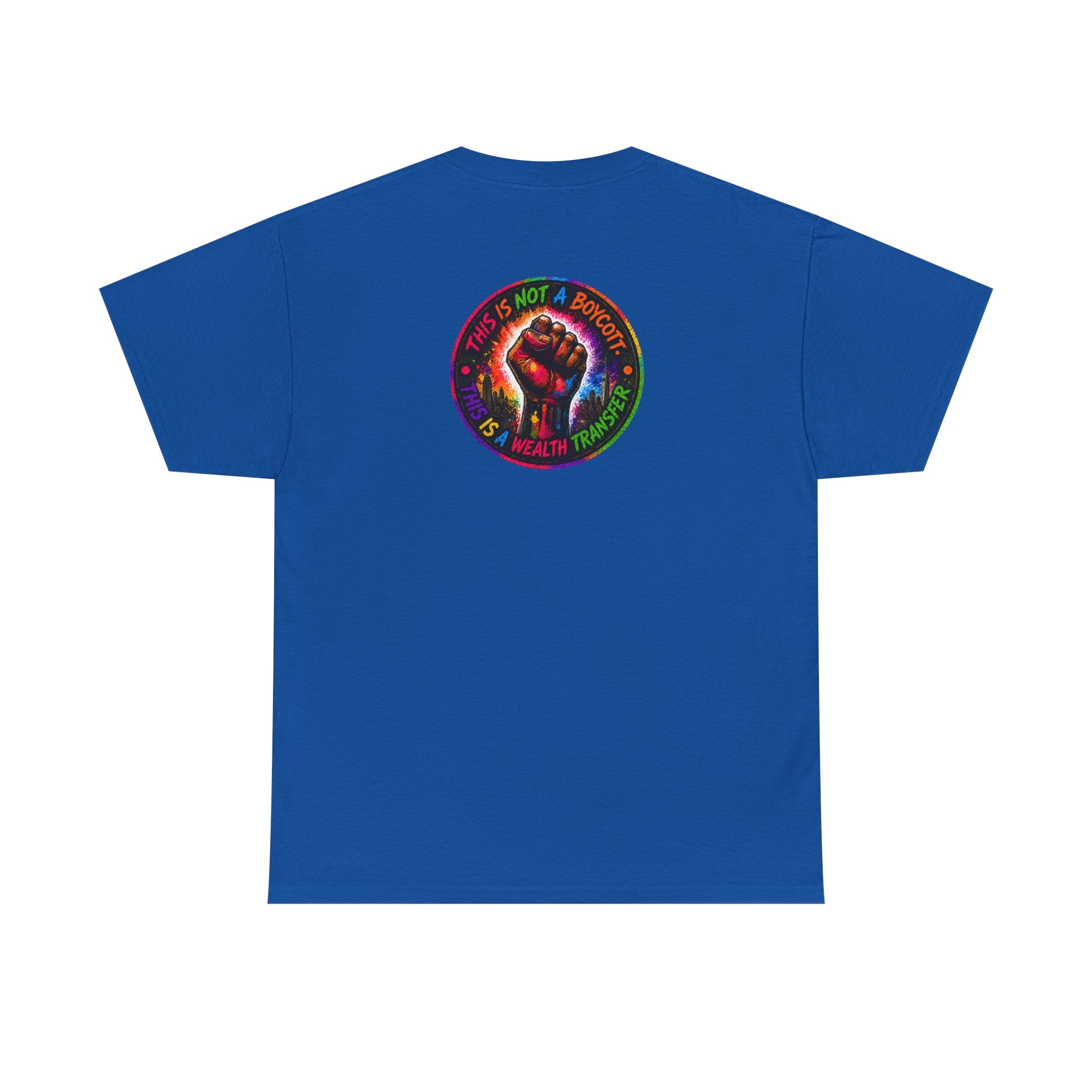 They Want Our Rhythm But Not Our Blues Tee — Black Power Fist Social Justice T-Shirt