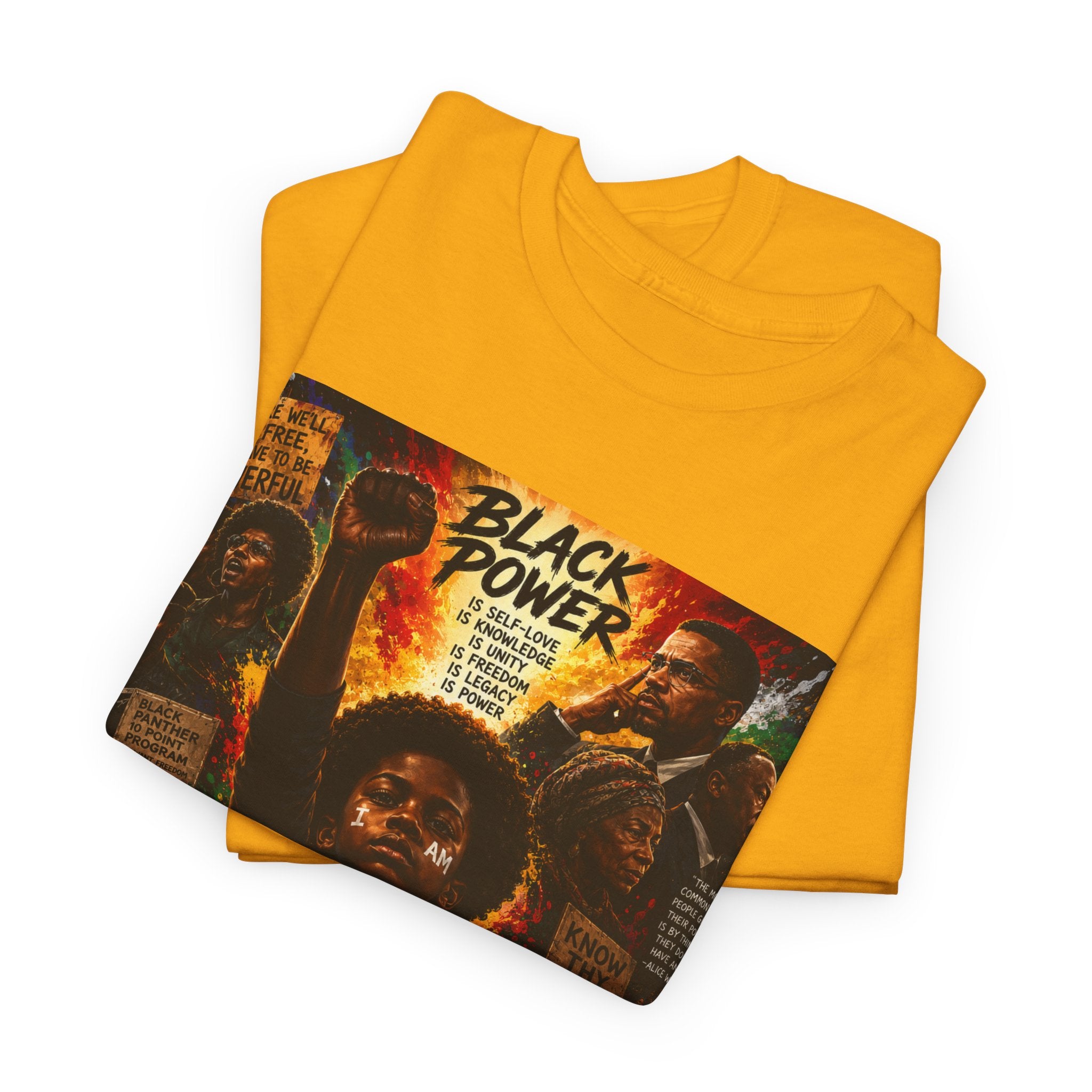 Black Power T‑Shirt — 'This Is Not A Boycott, This Is A Wealth Transfer' Protest Tee