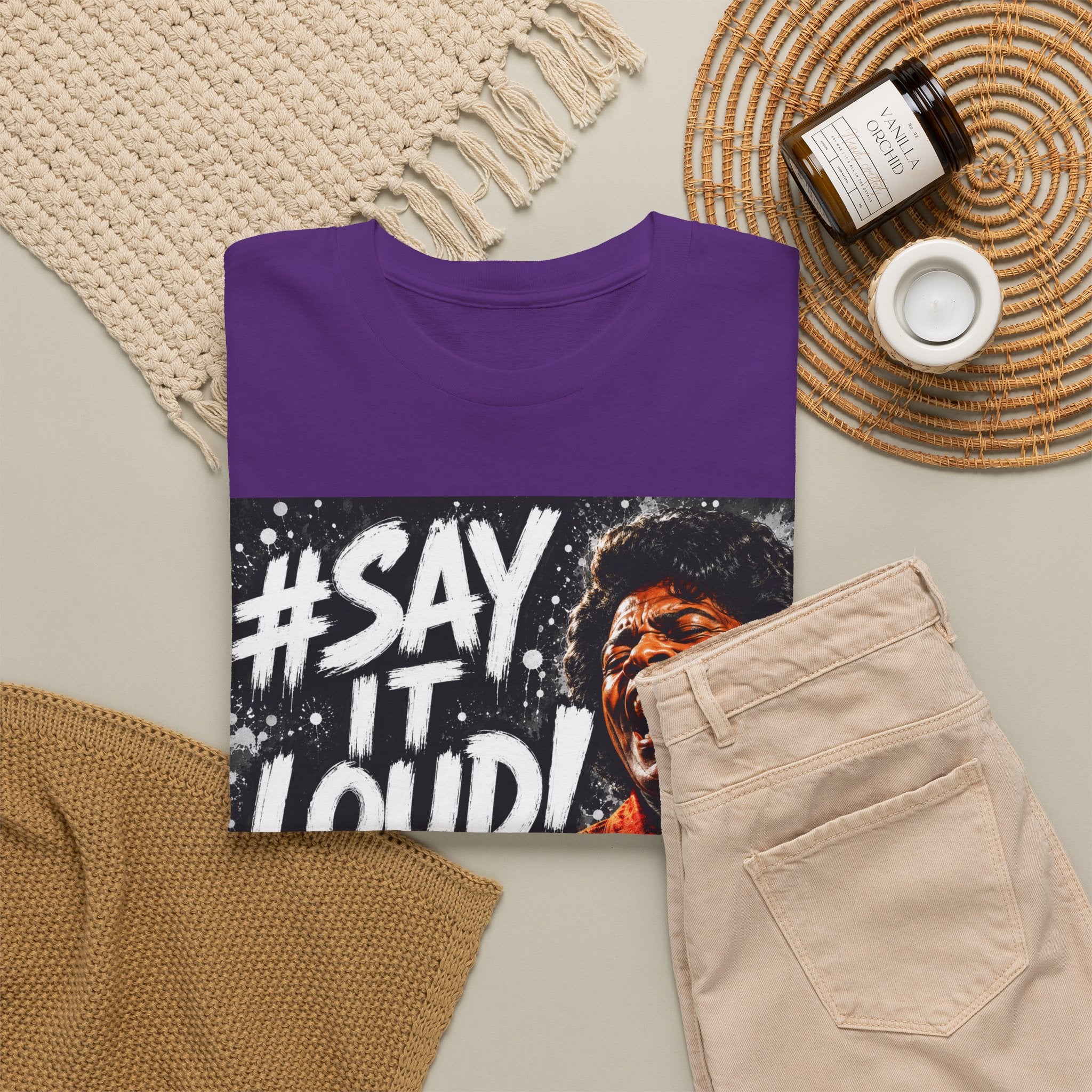 Say It Loud! Protest Fist Graphic Tee