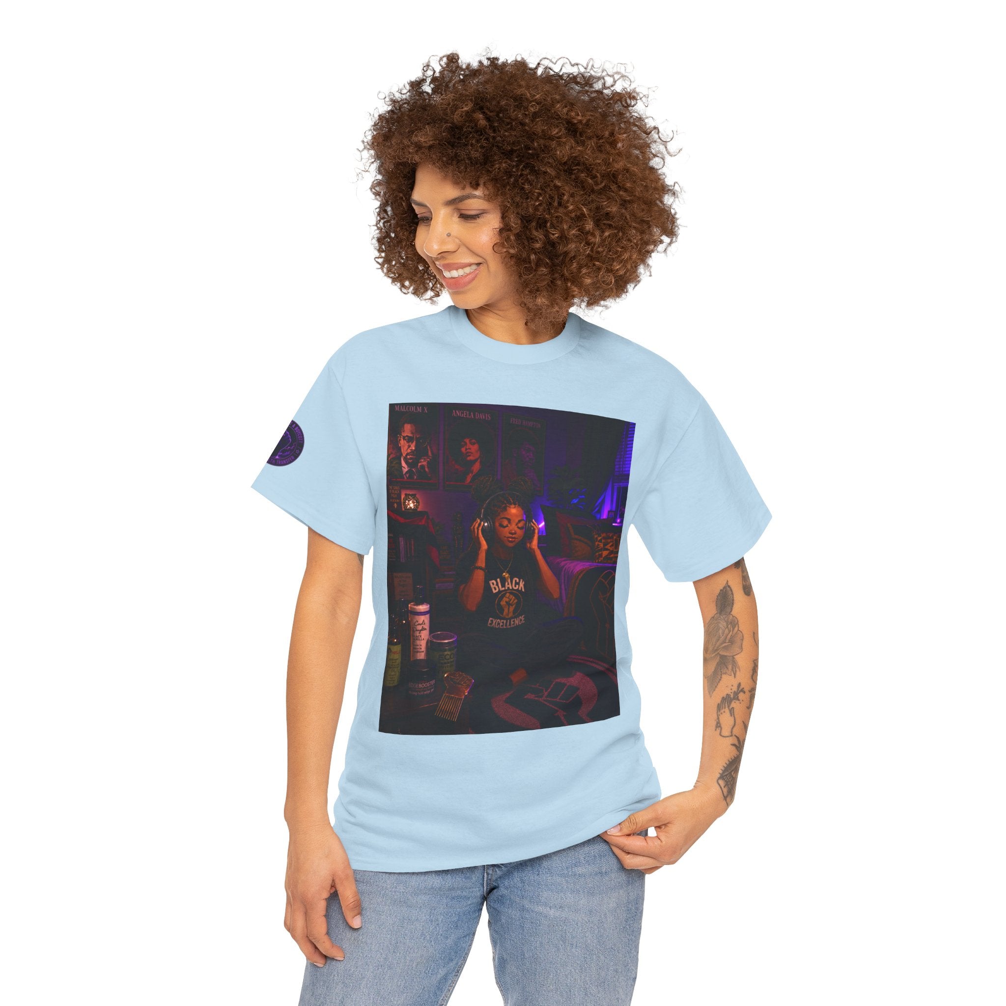 Graphic Tee — "Silence Is Not A Rebellion" Black Power Fist Tee