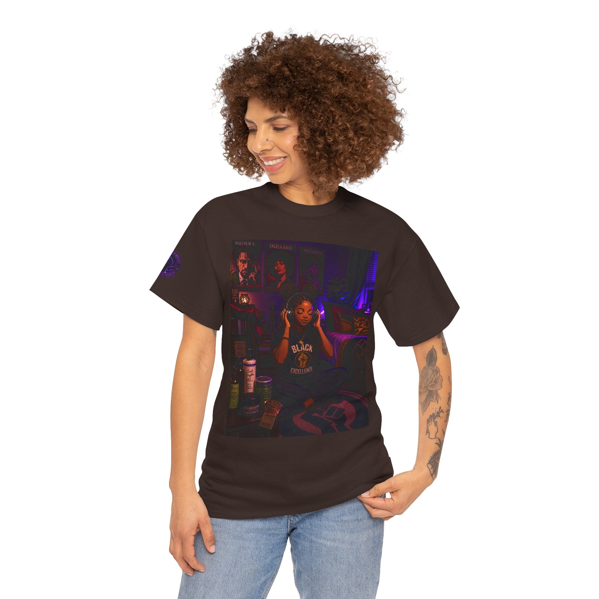Graphic Tee — "Silence Is Not A Rebellion" Black Power Fist Tee