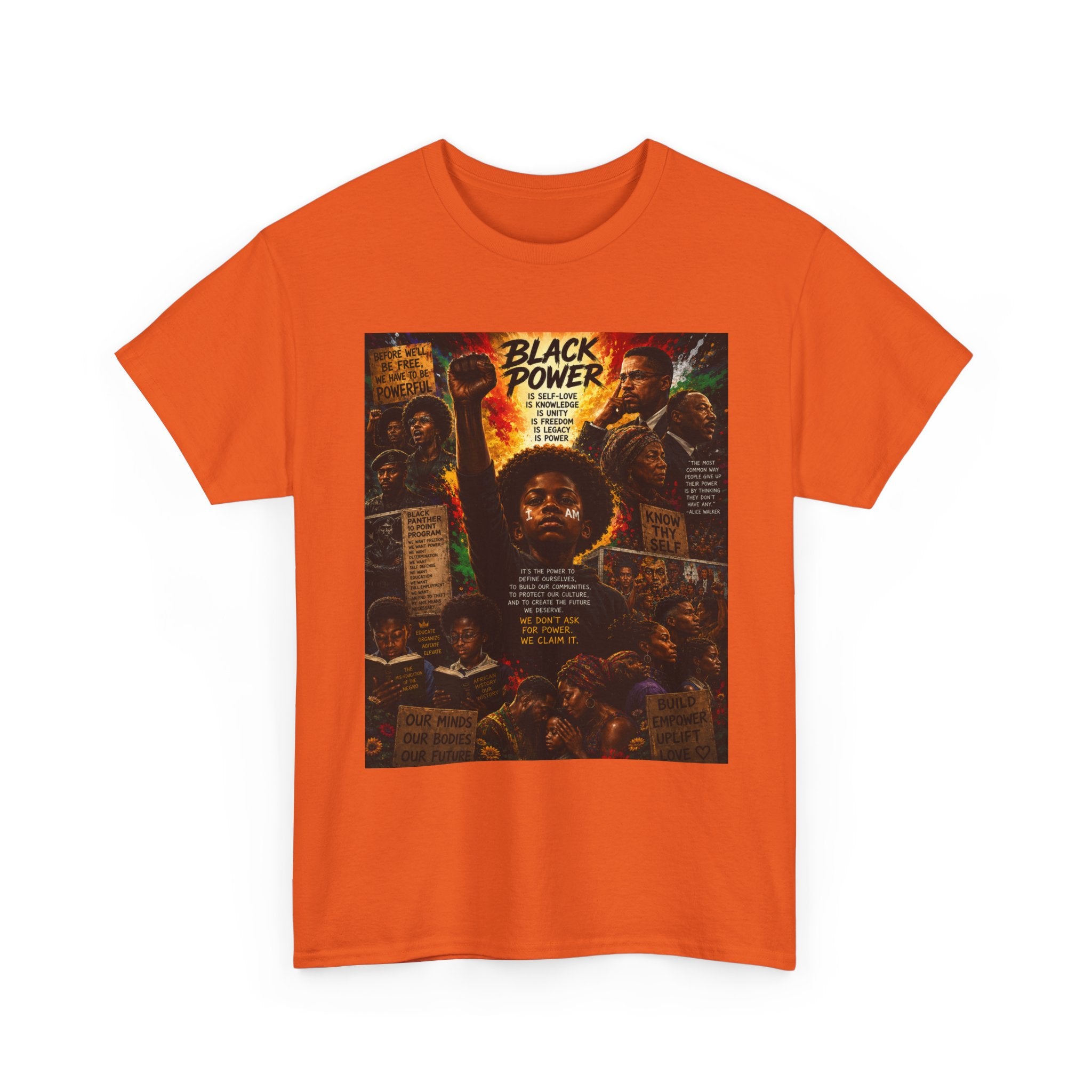 Black Power T‑Shirt — 'This Is Not A Boycott, This Is A Wealth Transfer' Protest Tee