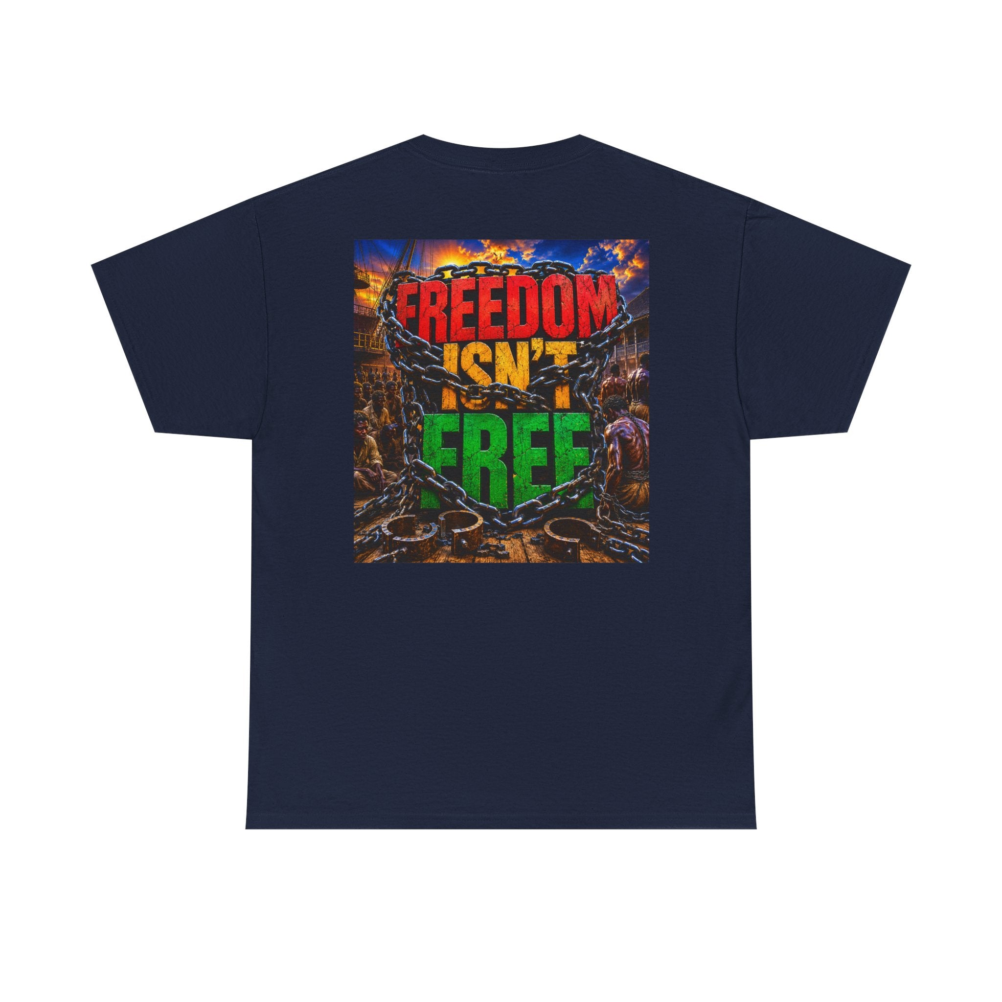 Graphic Tee — "F*ck the 4th" / "Freedom Isn’t Free" Patriotic Protest T-Shirt