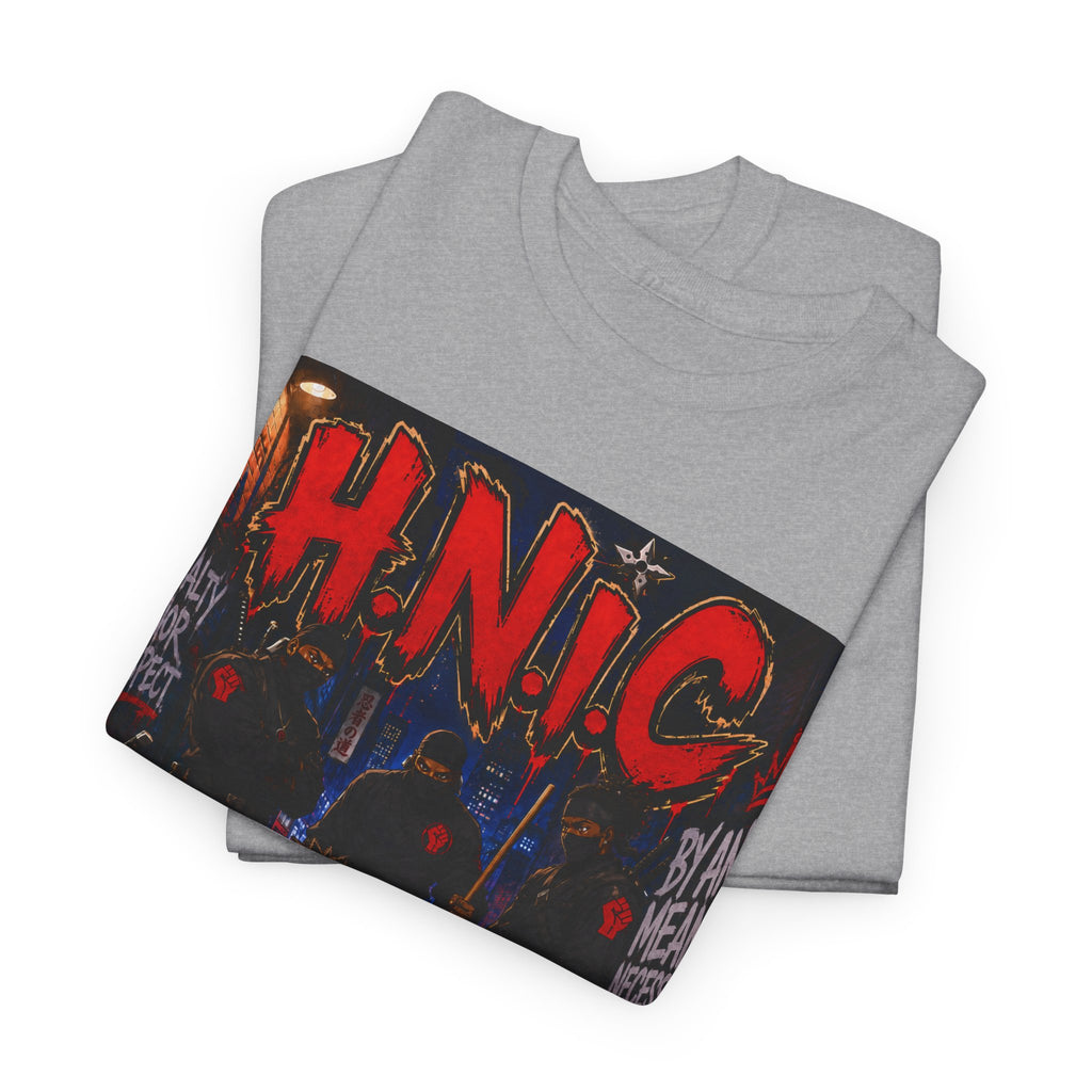 H.N.I.C. Graphic Tee — 'This Is Not A Riot' Raised Fist Streetwear T‑Shirt