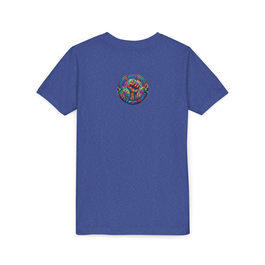 Youth Tee — “MY AVATAR MY RULES” Customizable Character Graphic