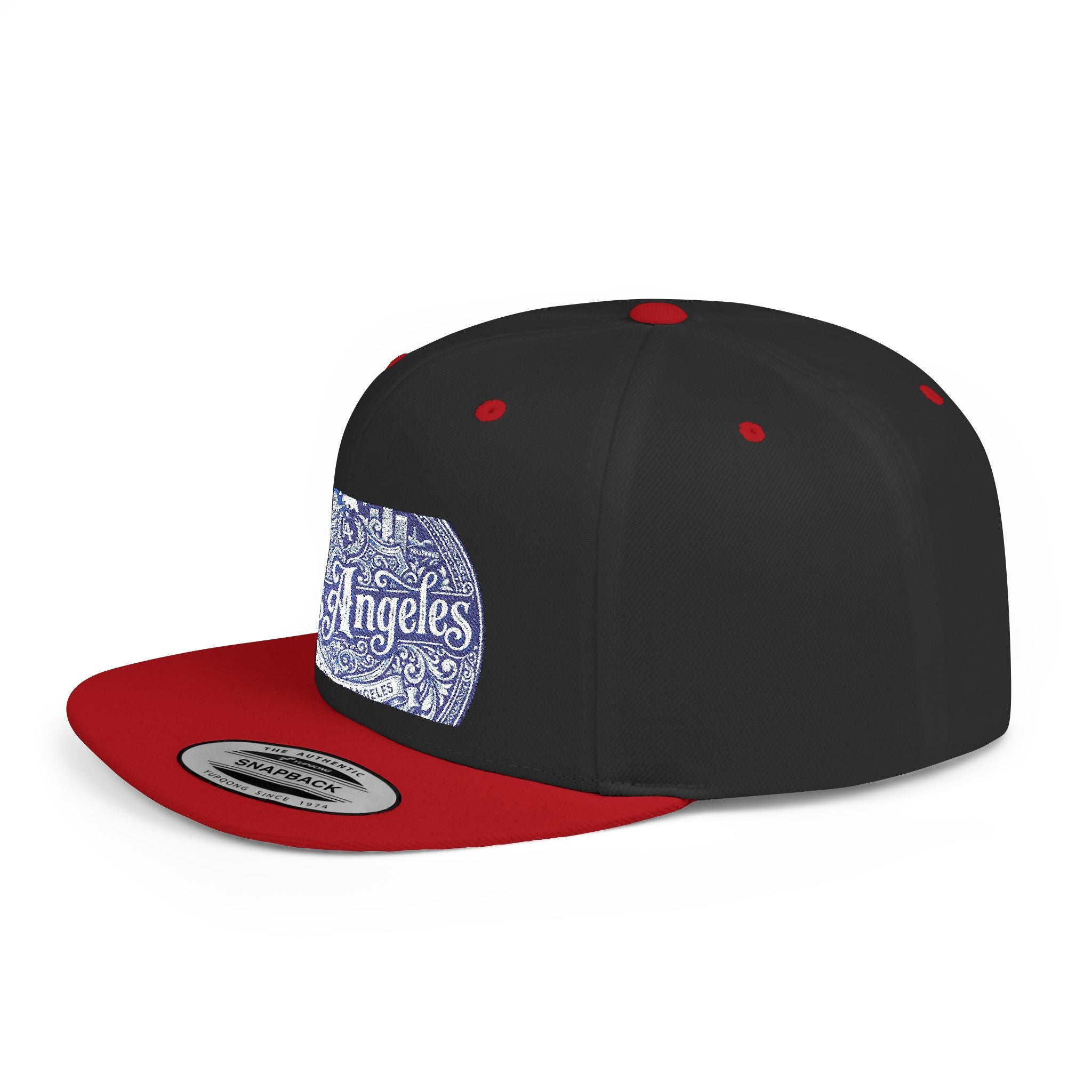 Los Angeles Paisley Flat Bill Snapback Hat
