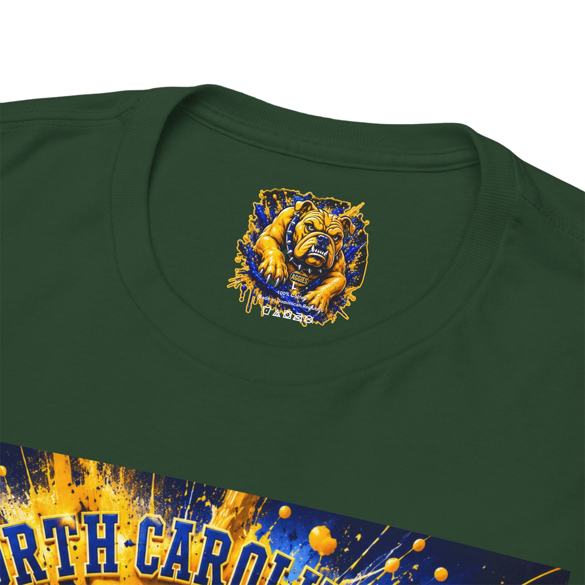 North Carolina A&T Aggies Bulldog T-Shirt — A&T Logo College Tee