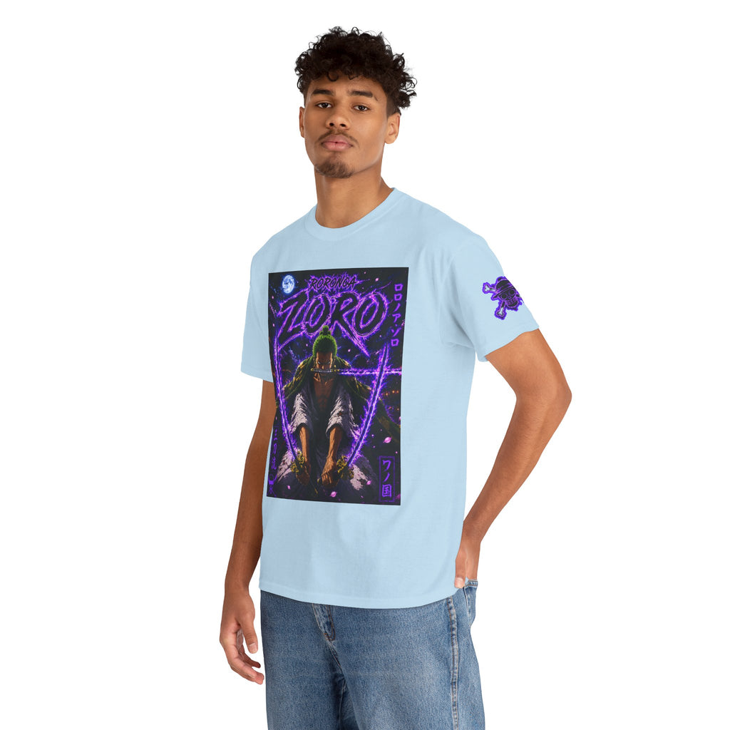 Zoro Neon Samurai T‑Shirt