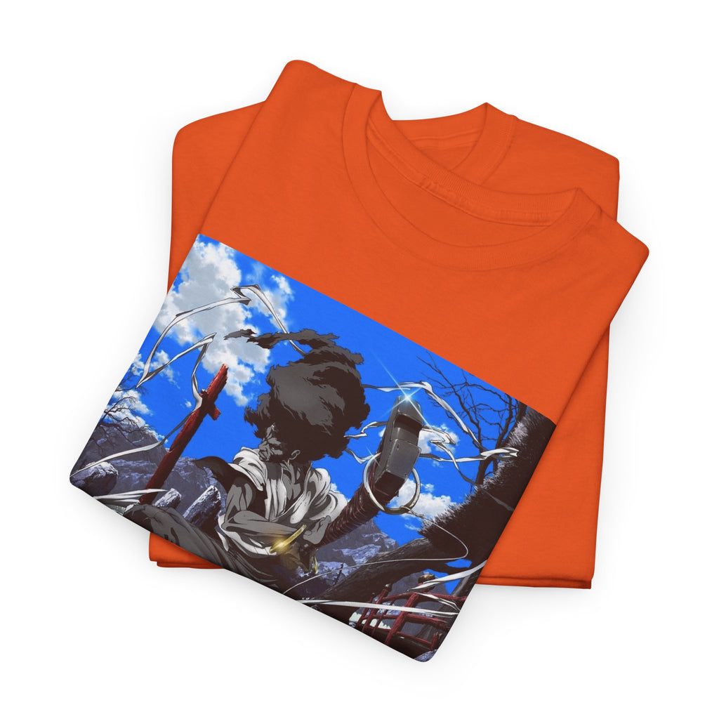 Afro Samurai Graphic Tee — Anime Streetwear T‑Shirt