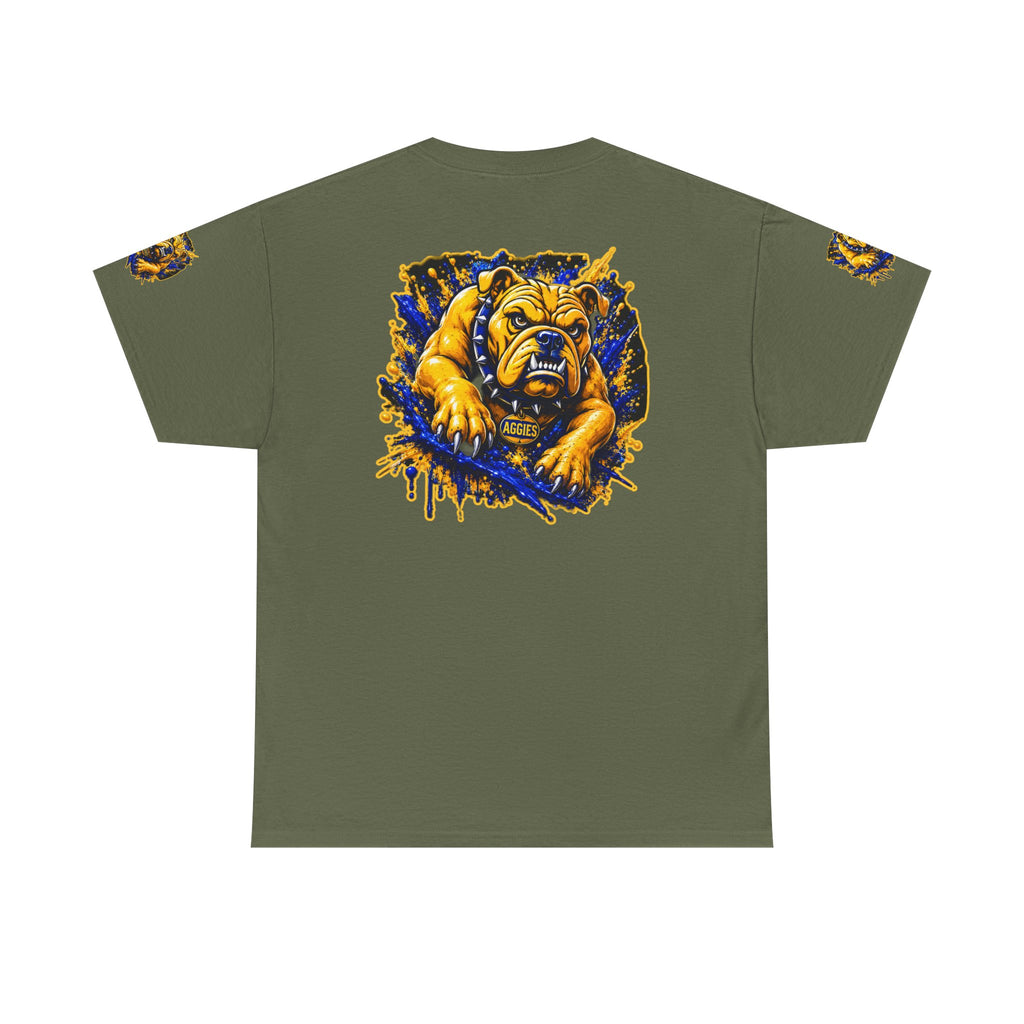 North Carolina A&T Aggies Bulldog T-Shirt — A&T Logo College Tee