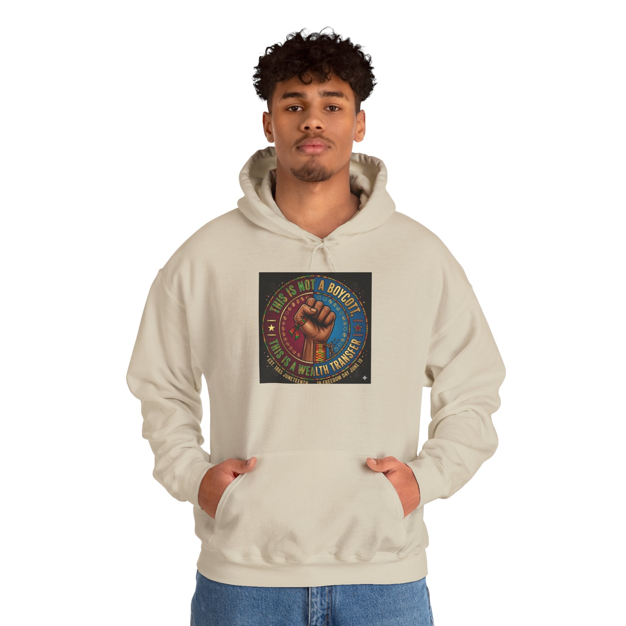 Empowered Unity Hoodie — "We Are a Movement" Fist Graphic Sweatshirt