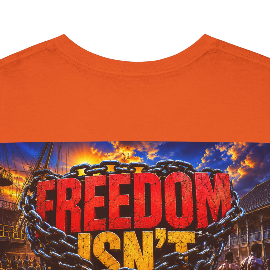 Freedom Isn’t Free Tee — Patriotic Fireworks Soldier Graphic T-Shirt
