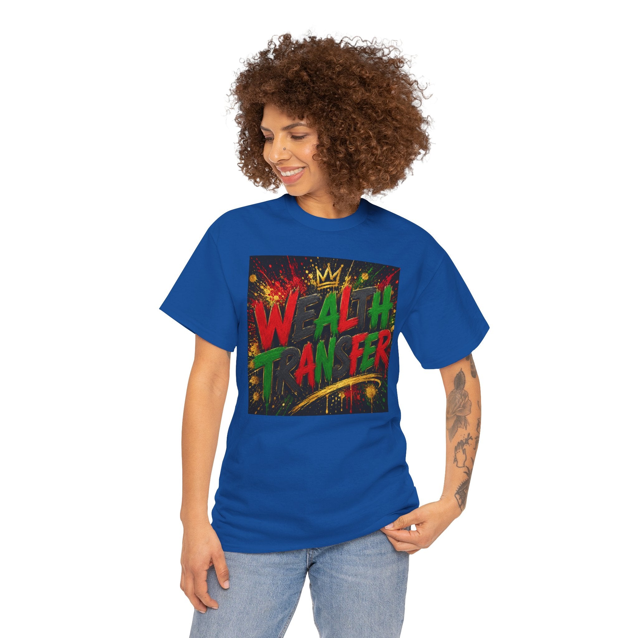 WALH TANKER Graphic Tee — Black Power Fist Back