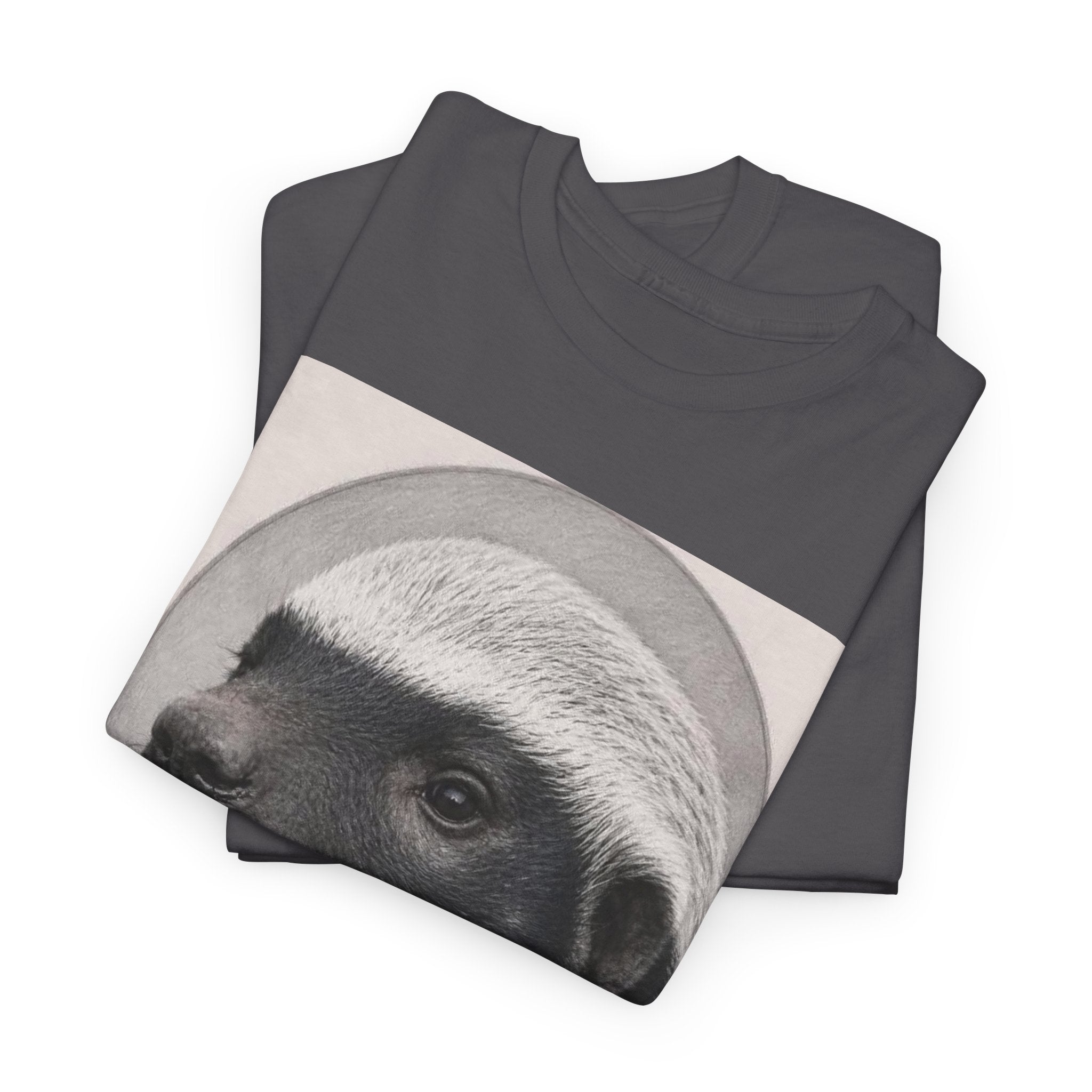 Badger Portrait Tee — "Which One of Y’all MF Said Something About a Home?" Graphic T‑Shirt