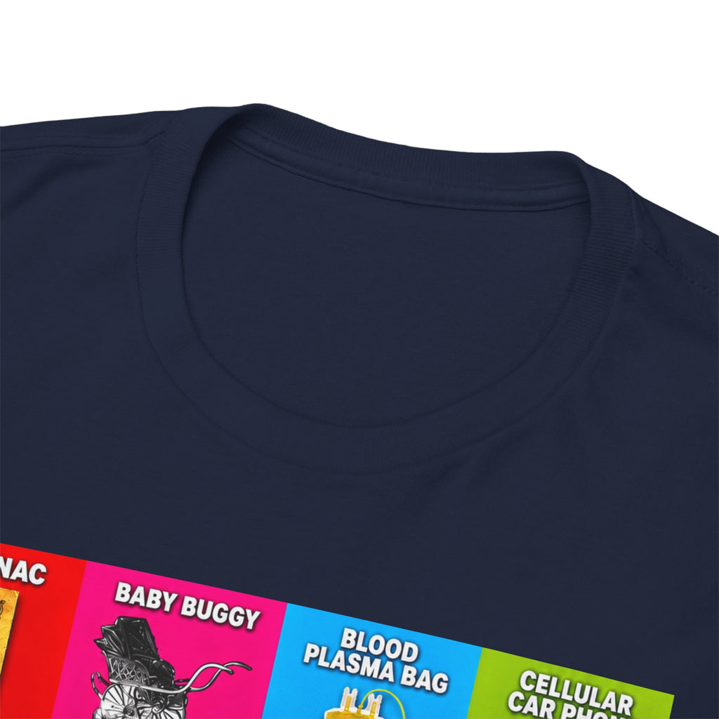 Black inventors Grid T‑Shirt — Colorful Historical Portraits Tee