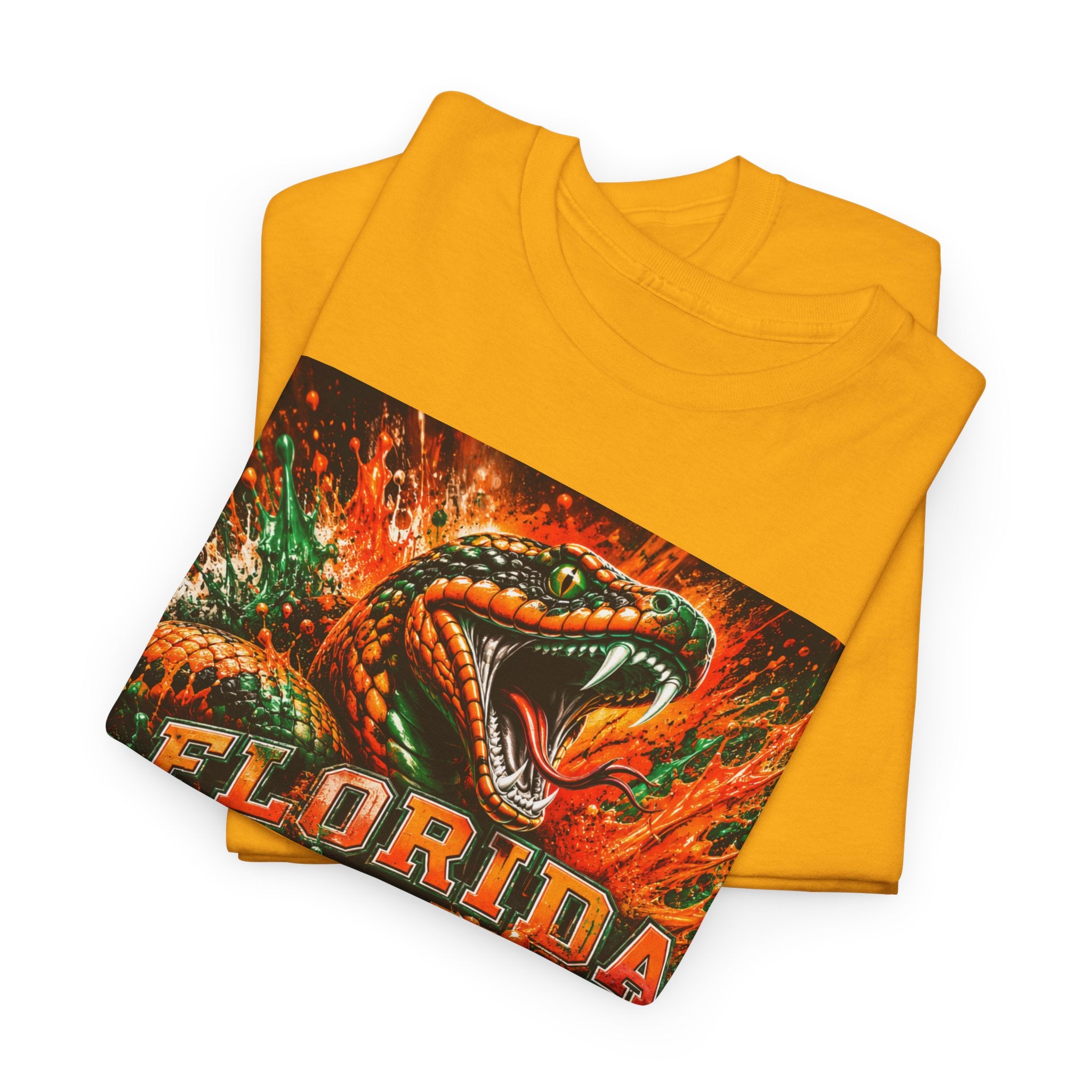 Florida A&M University Rattler Tee — Vintage Snake Mascot College T-Shirt