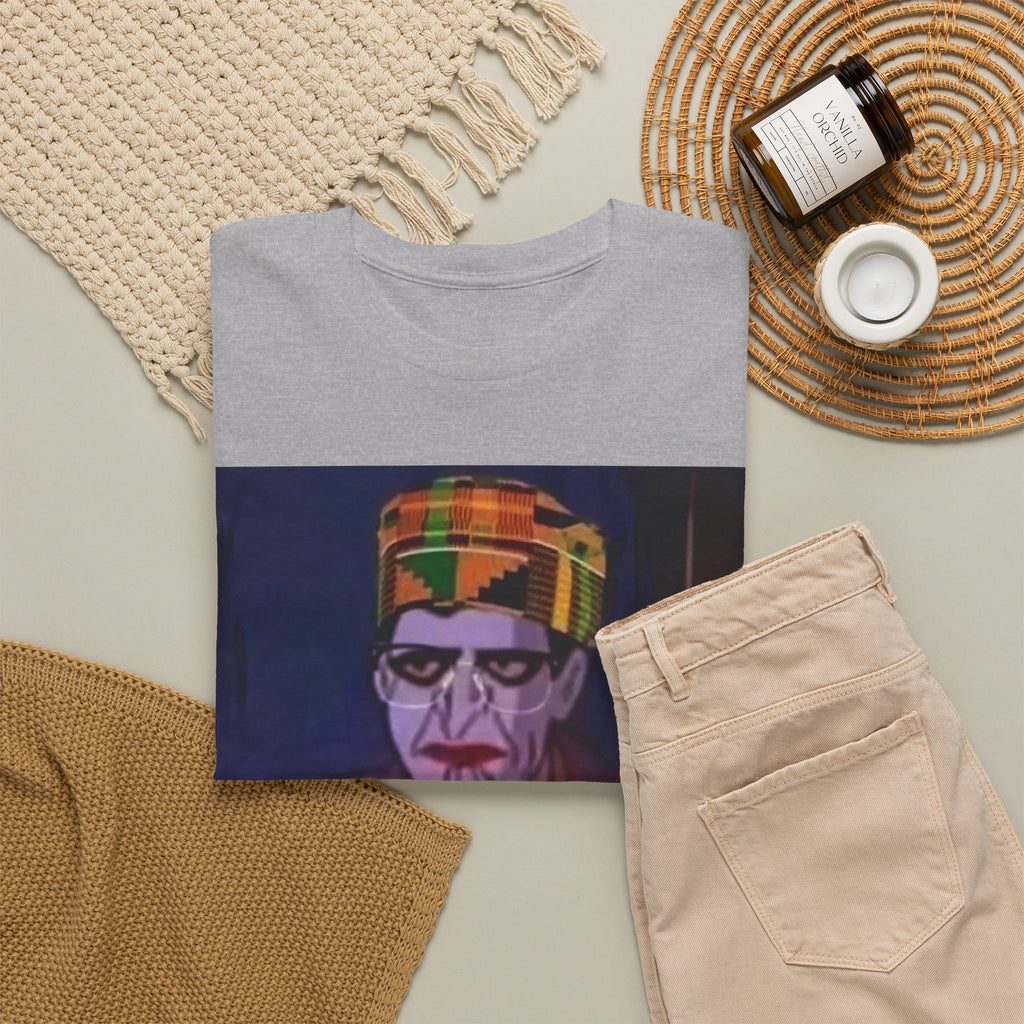 Graphic Tee — Vintage Afrocentric Joker Portrait & Psychedelic Raised Fist Art